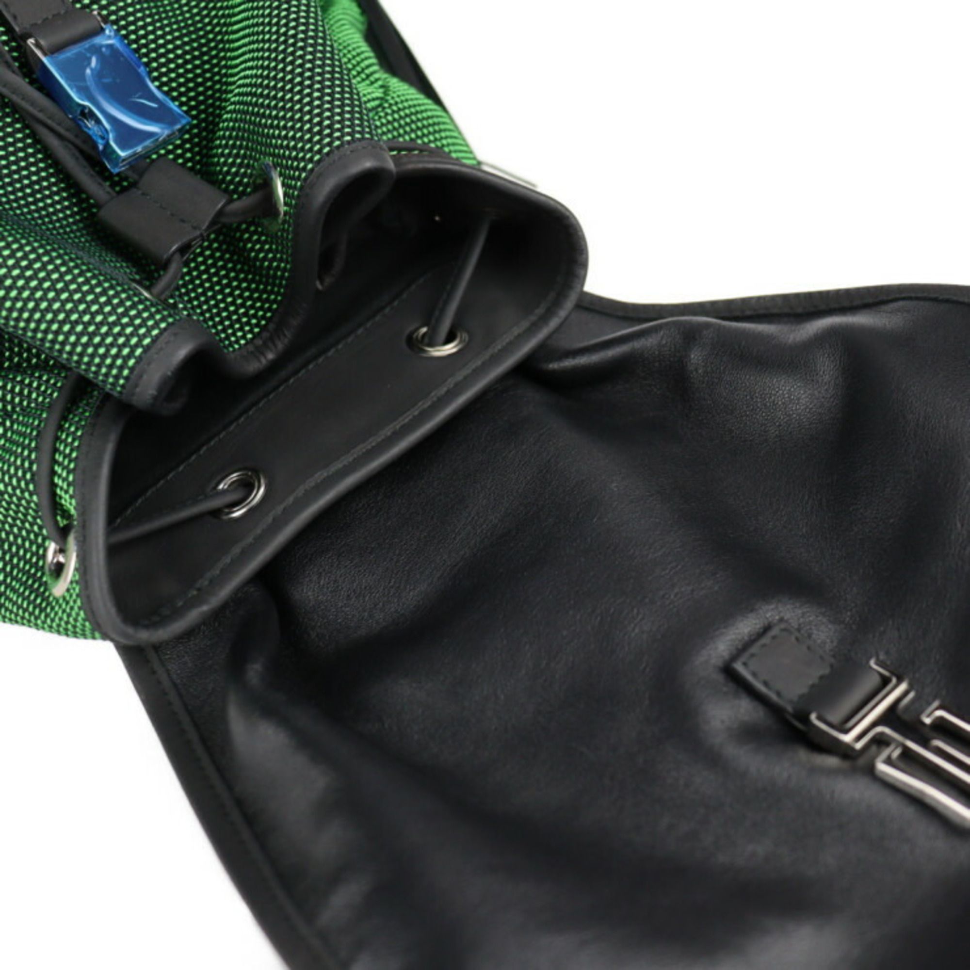 Nylon Canvas Leather Backpack (Pre-Owned) - Balenciaga - Modalova