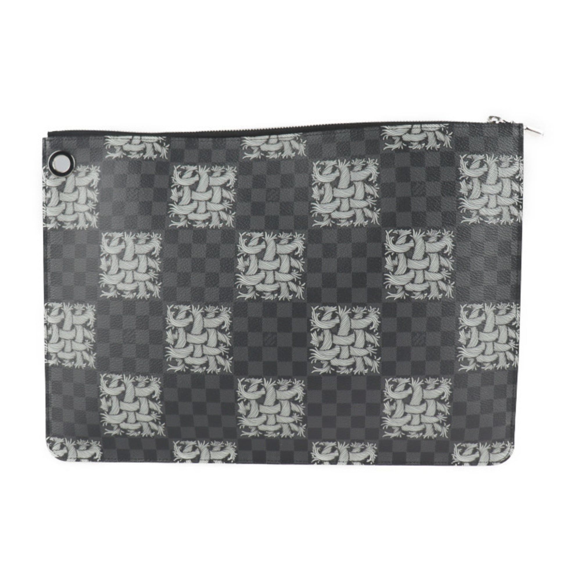 Damier Graphite Clutch Bag (Pre-Owned) - Louis Vuitton - Modalova