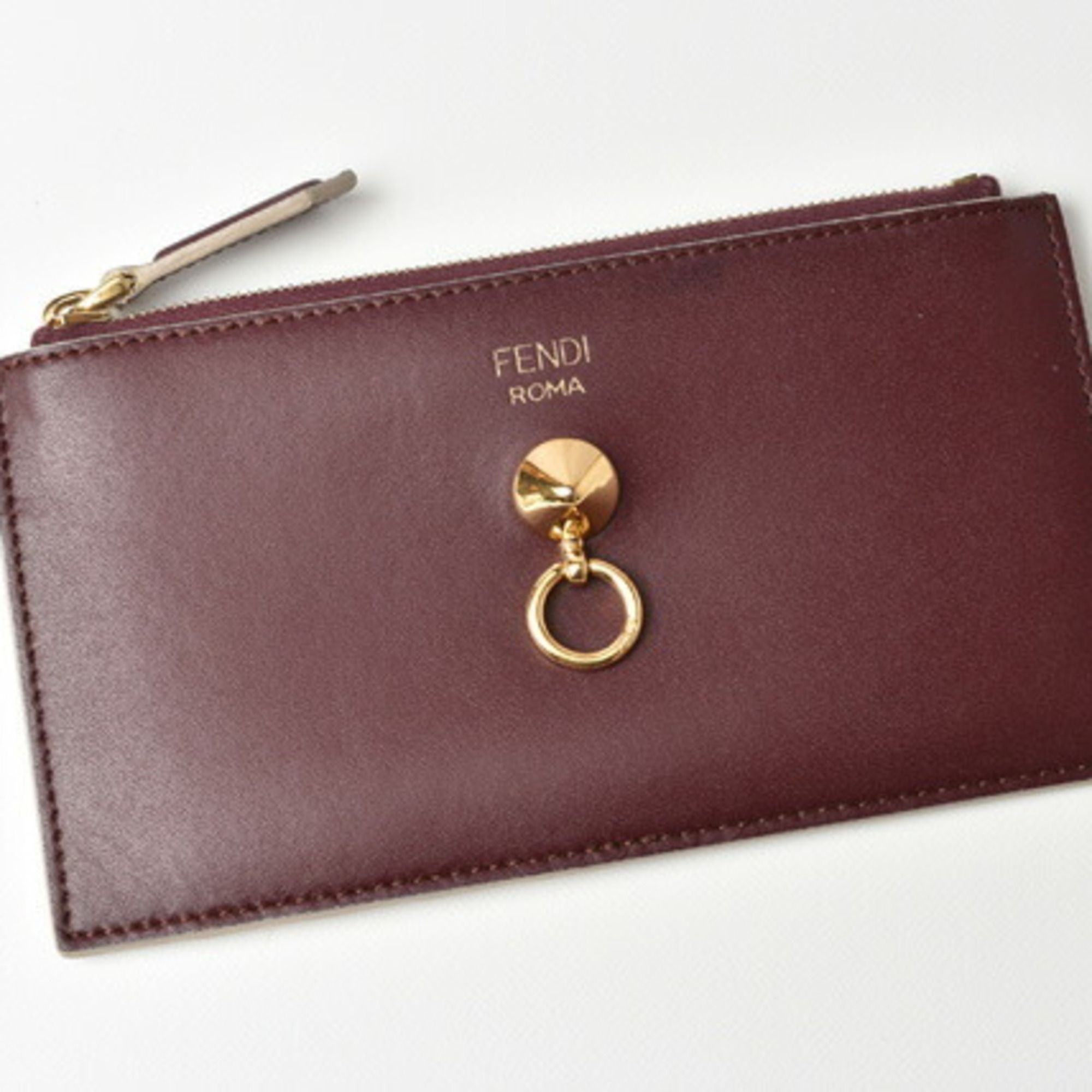 Leather Coin Purse/Coin Case (Pre-Owned) - Fendi - Modalova