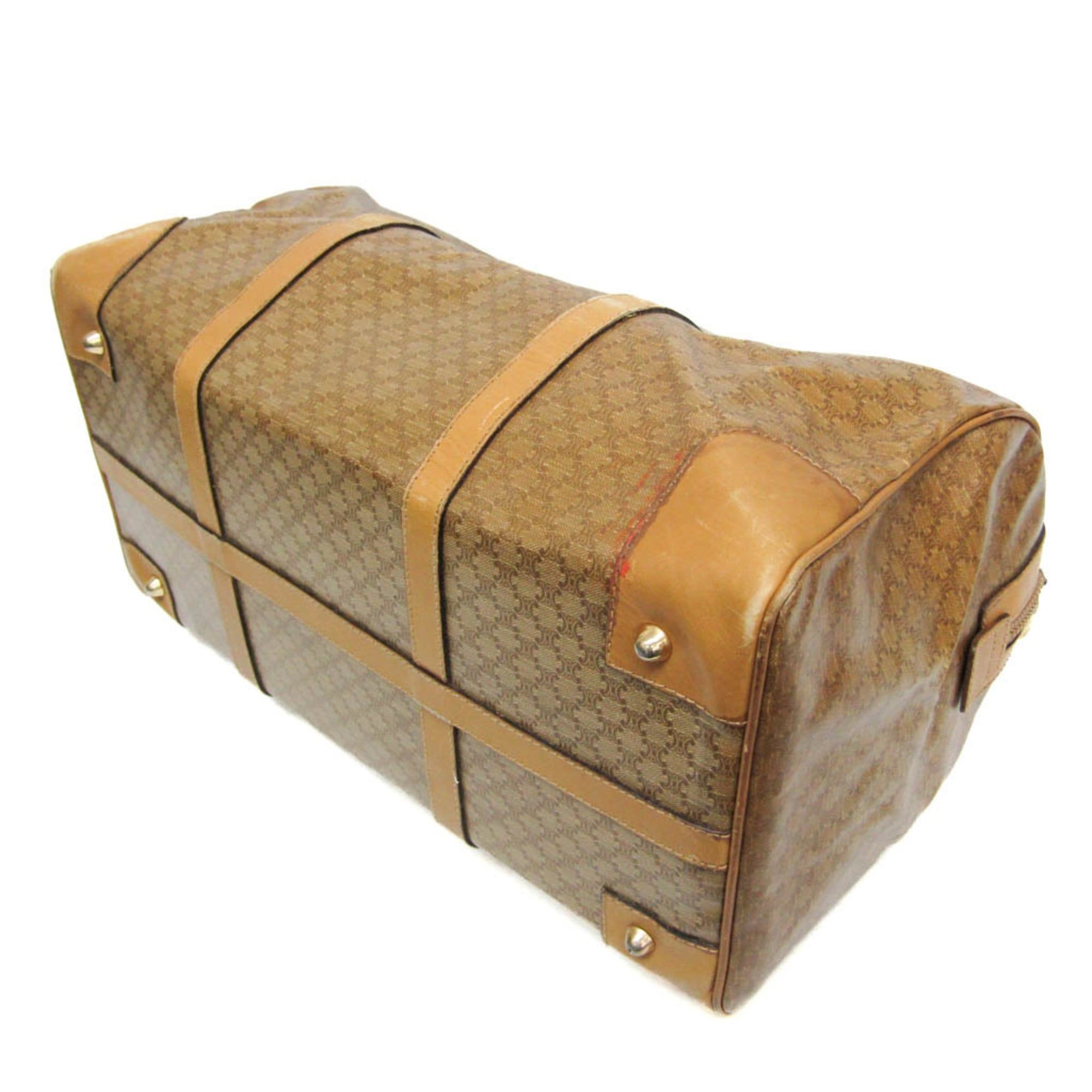 Macadam Pvc Leather Boston Bag (Pre-Owned) - Celine - Modalova