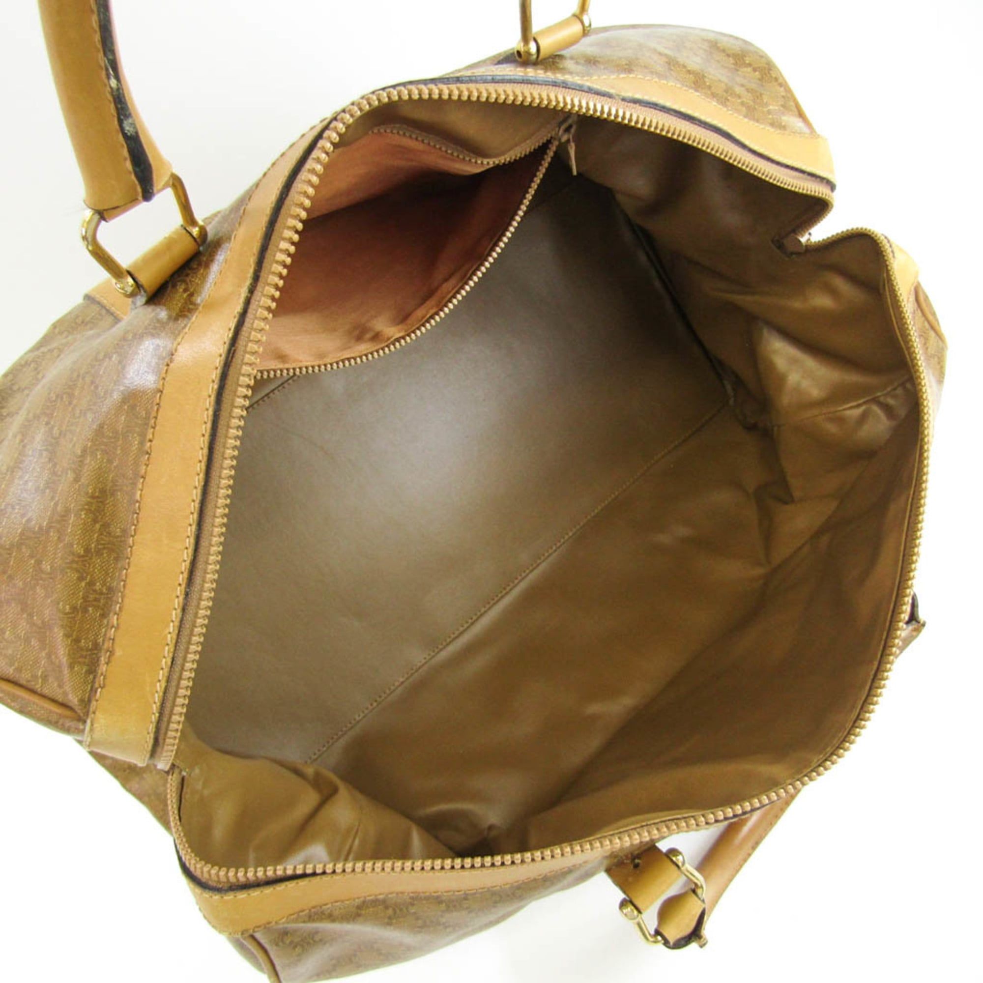 Macadam Pvc Leather Boston Bag (Pre-Owned) - Celine - Modalova