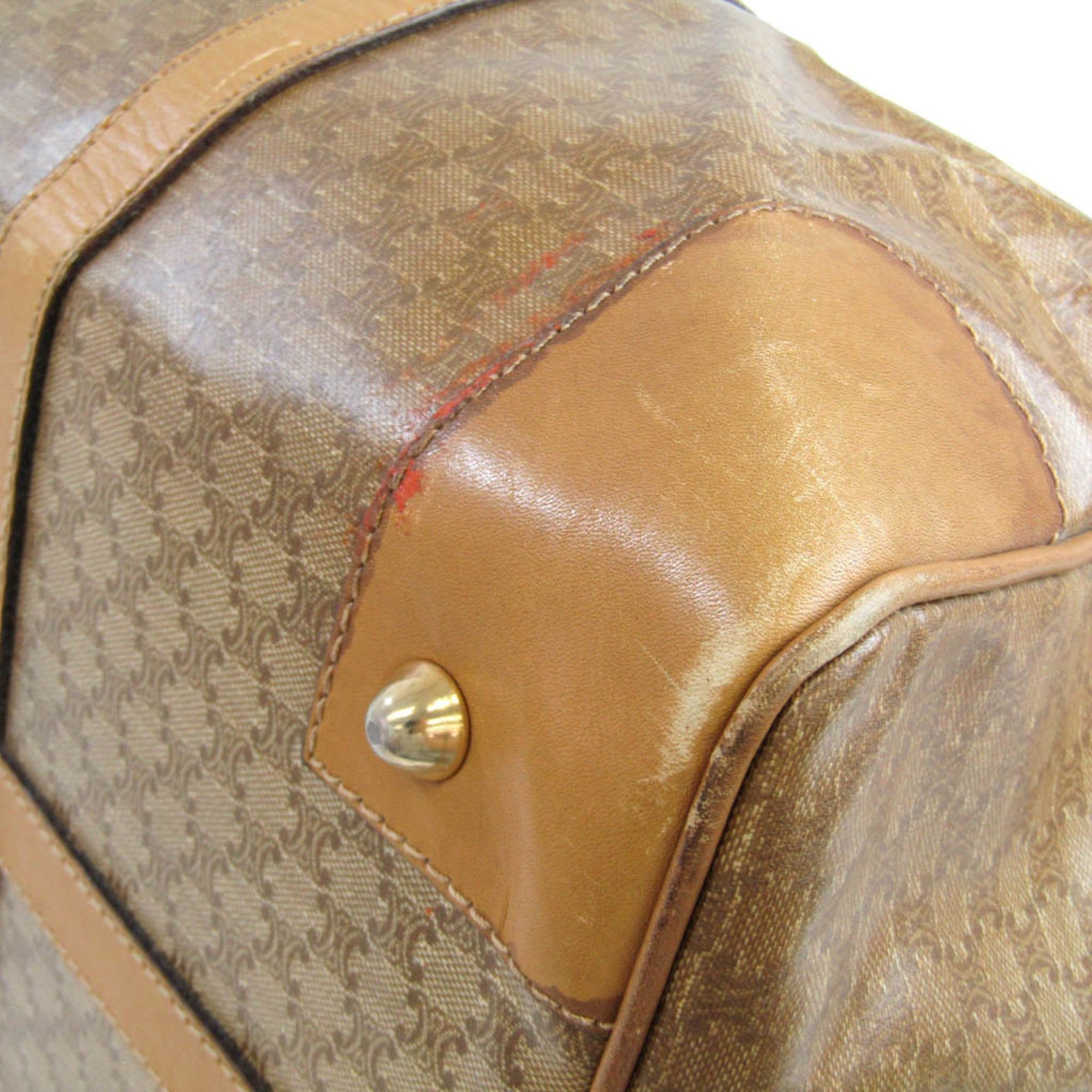 Macadam Pvc Leather Boston Bag (Pre-Owned) - Celine - Modalova