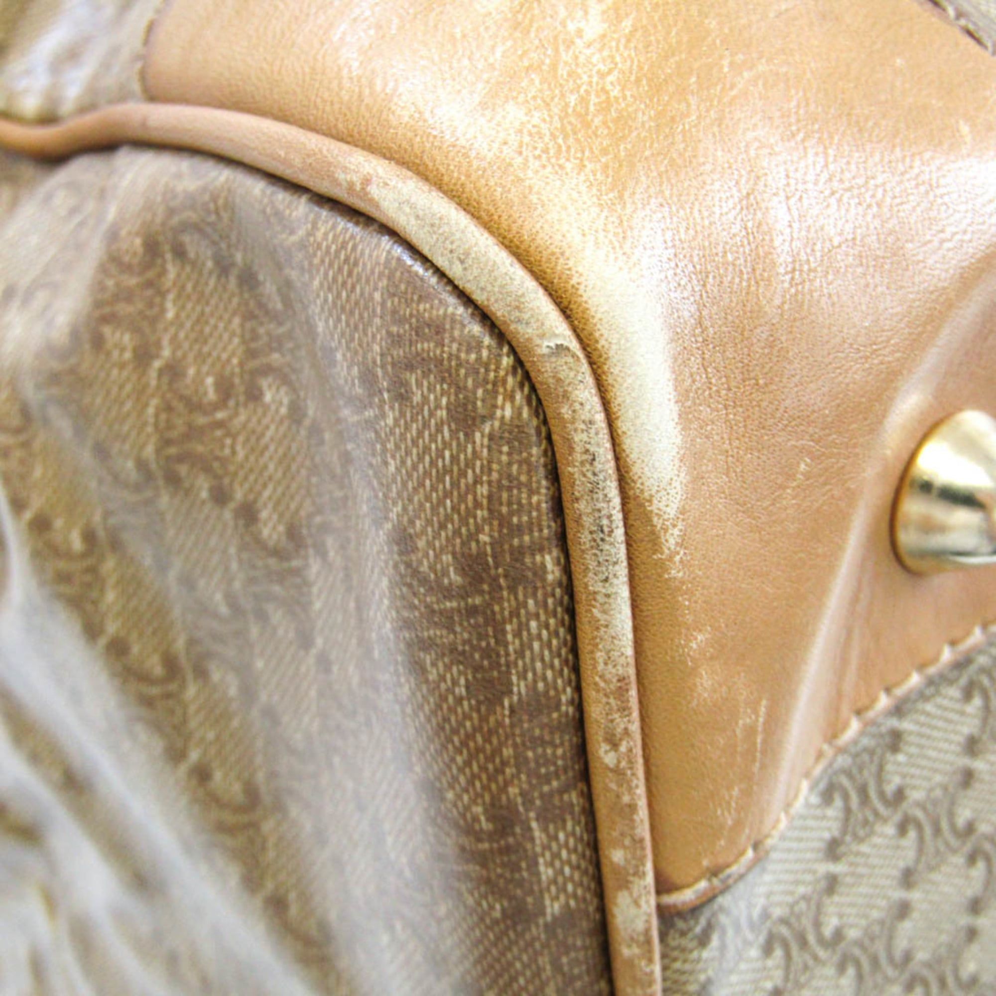 Macadam Pvc Leather Boston Bag (Pre-Owned) - Celine - Modalova