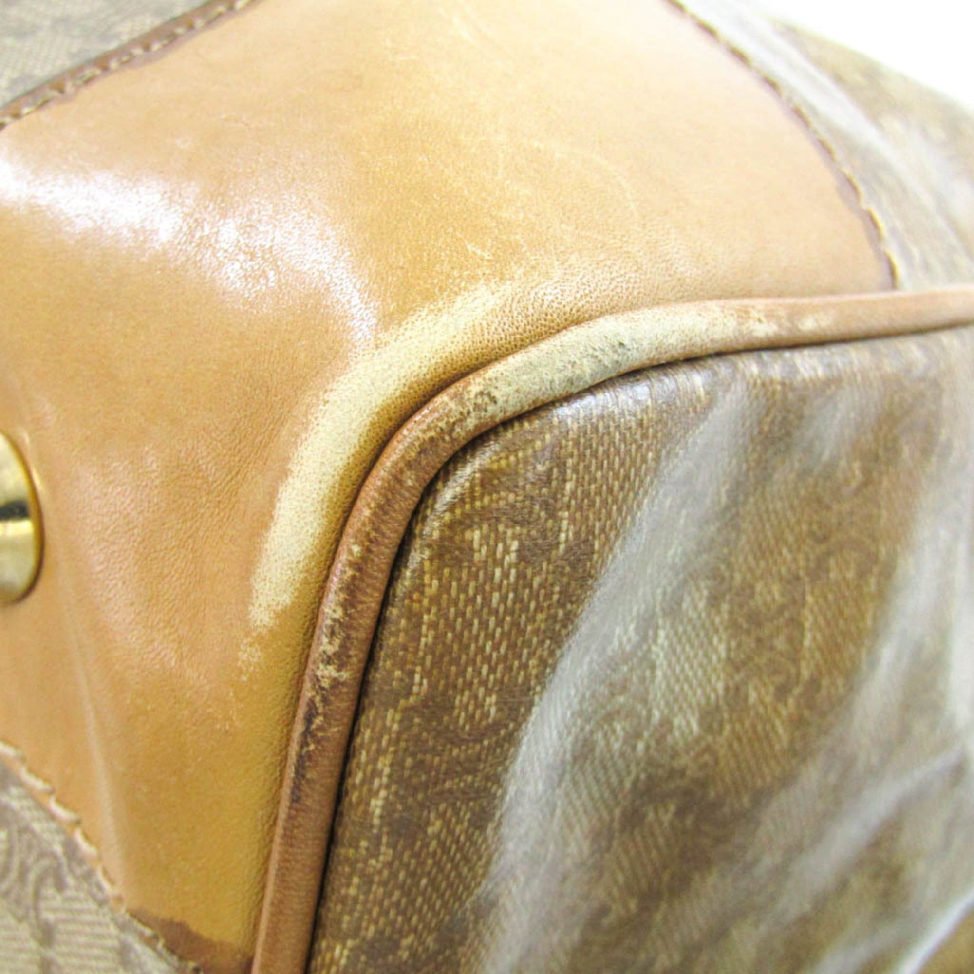 Macadam Pvc Leather Boston Bag (Pre-Owned) - Celine - Modalova