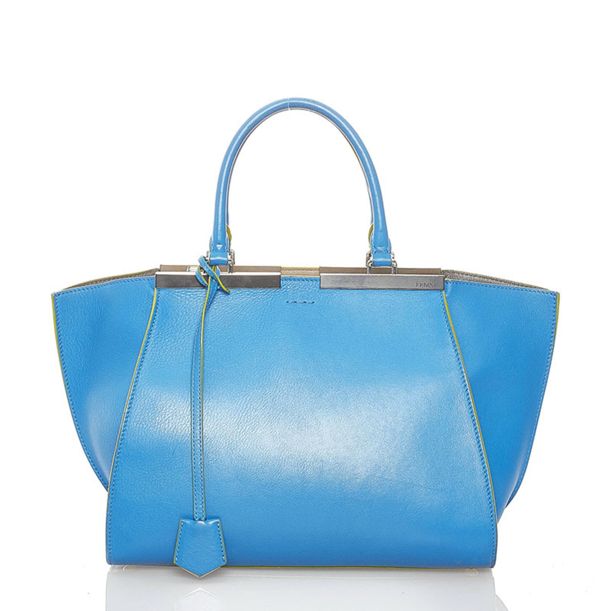 Jours Leather Handbag Shoulder Bag (Pre-Owned) - Fendi - Modalova