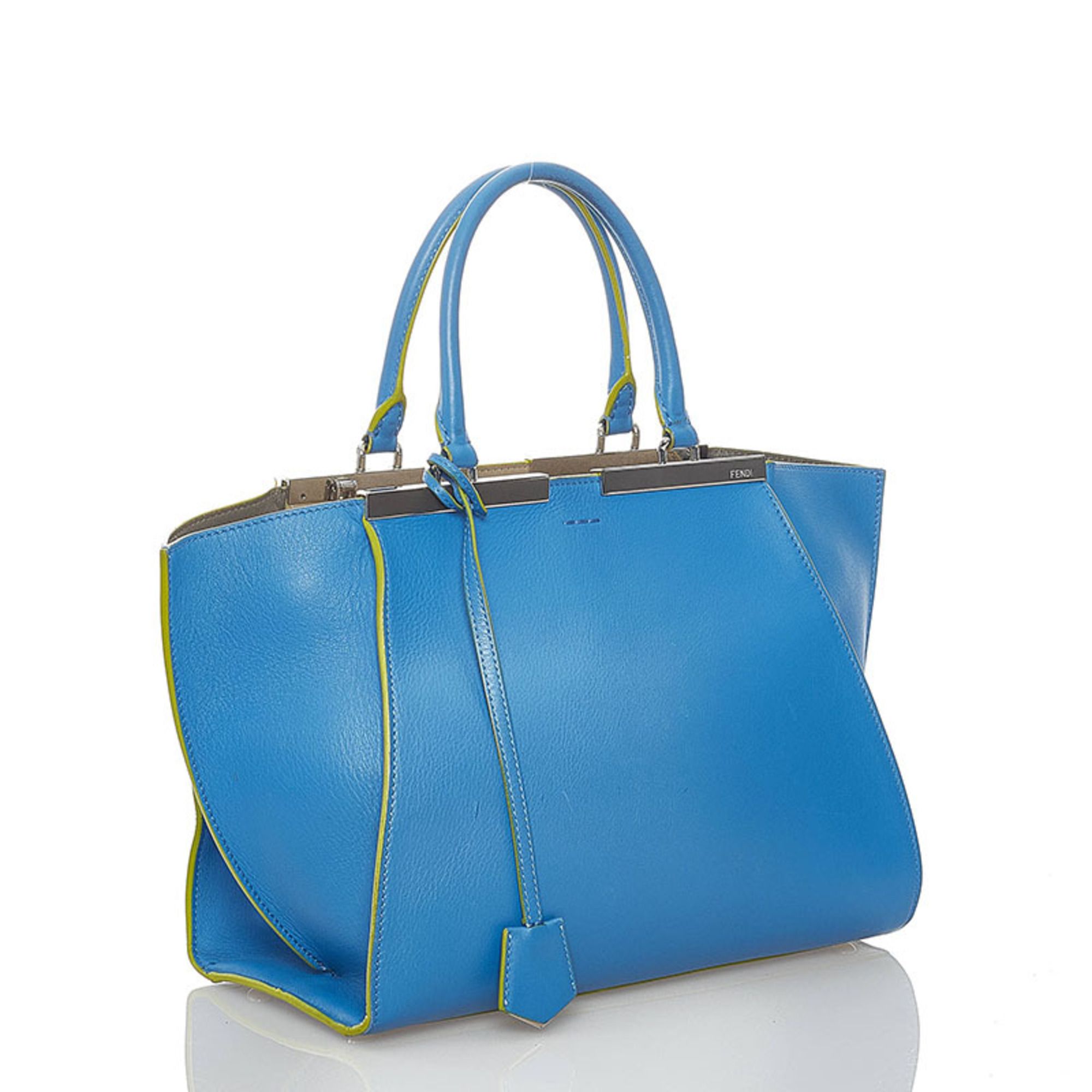 Jours Leather Handbag Shoulder Bag (Pre-Owned) - Fendi - Modalova