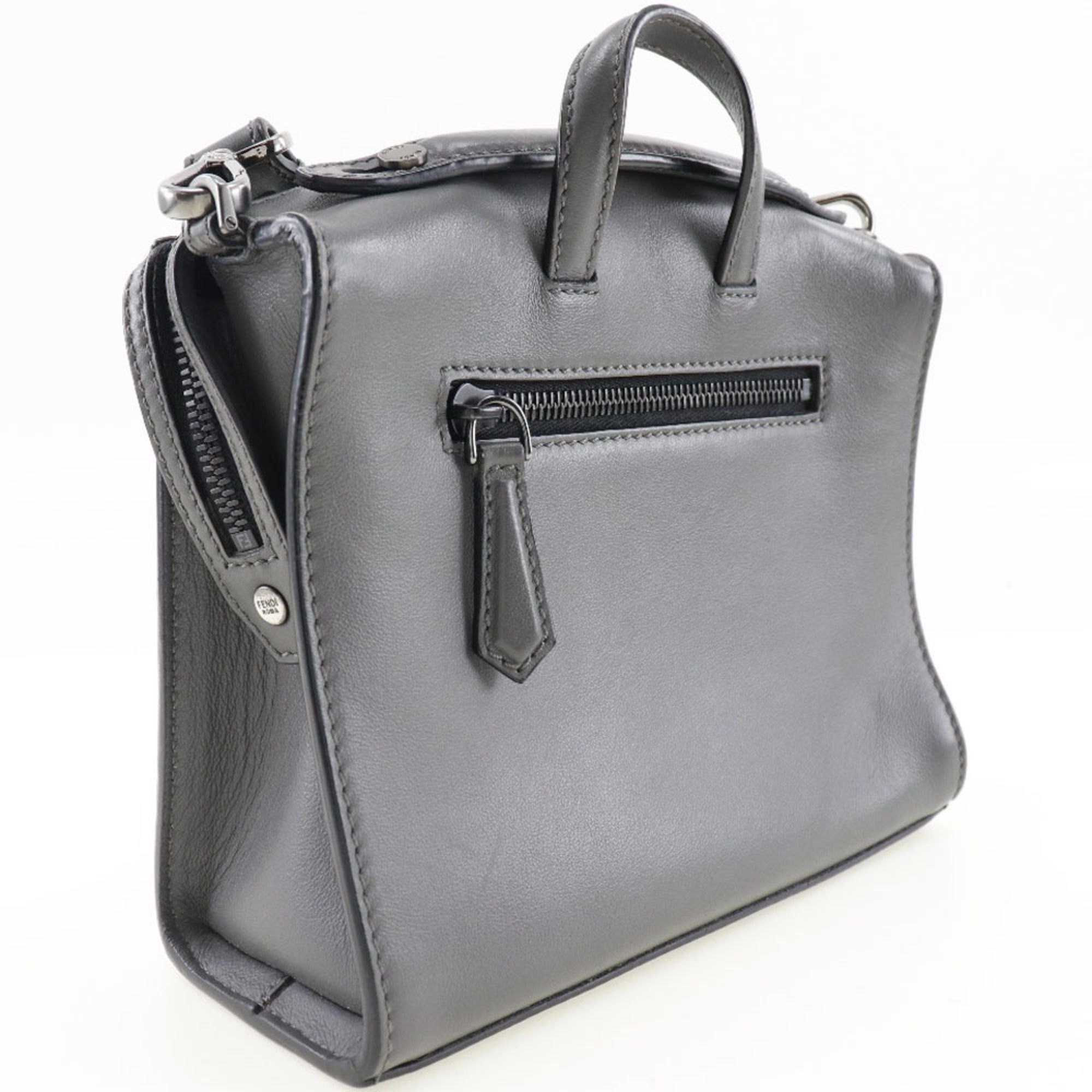 Leather Handbag (Pre-Owned) - Fendi - Modalova