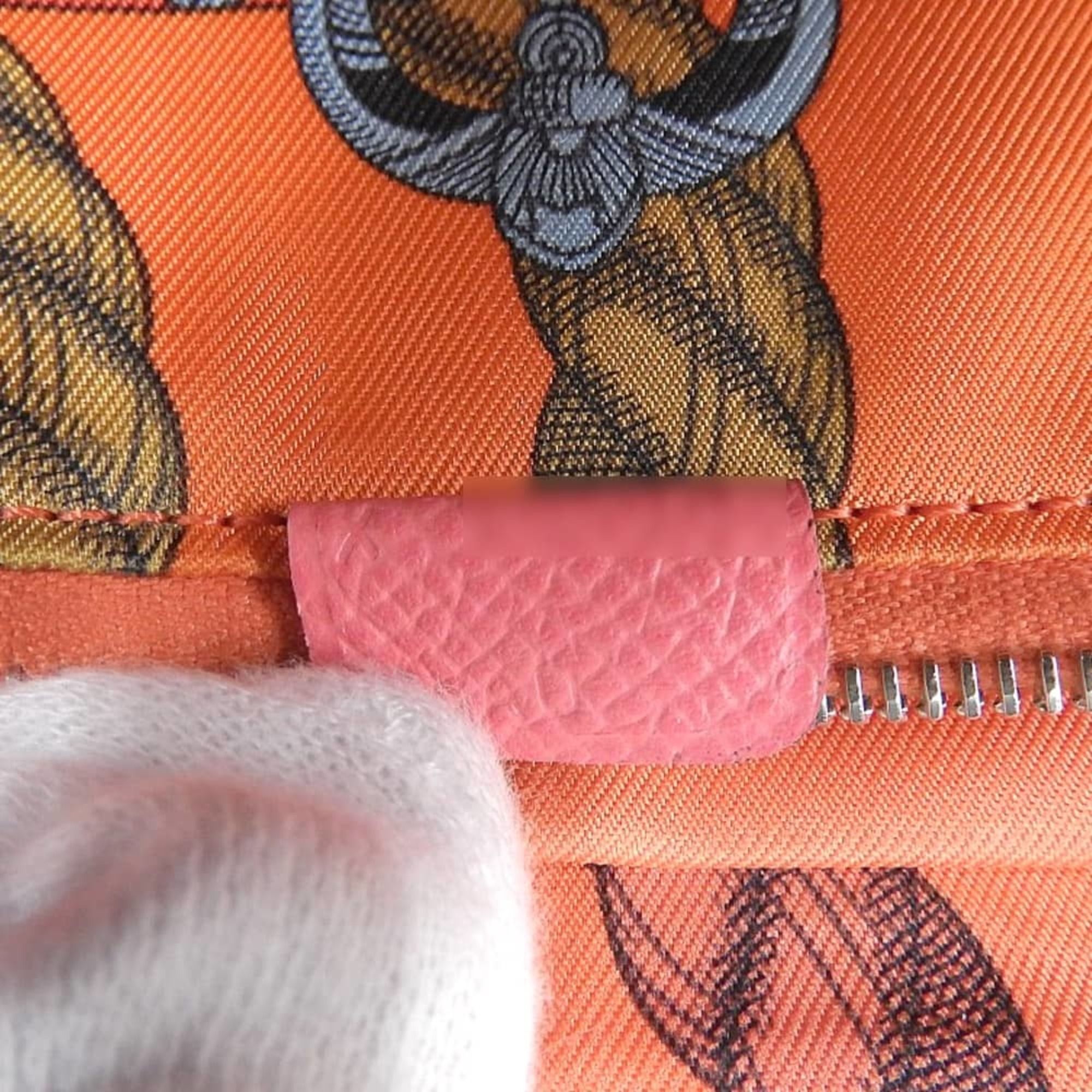 Silk'in Epsom Leather Long Wallet (Bi-Fold) (Pre-Owned) - Hermes - Modalova