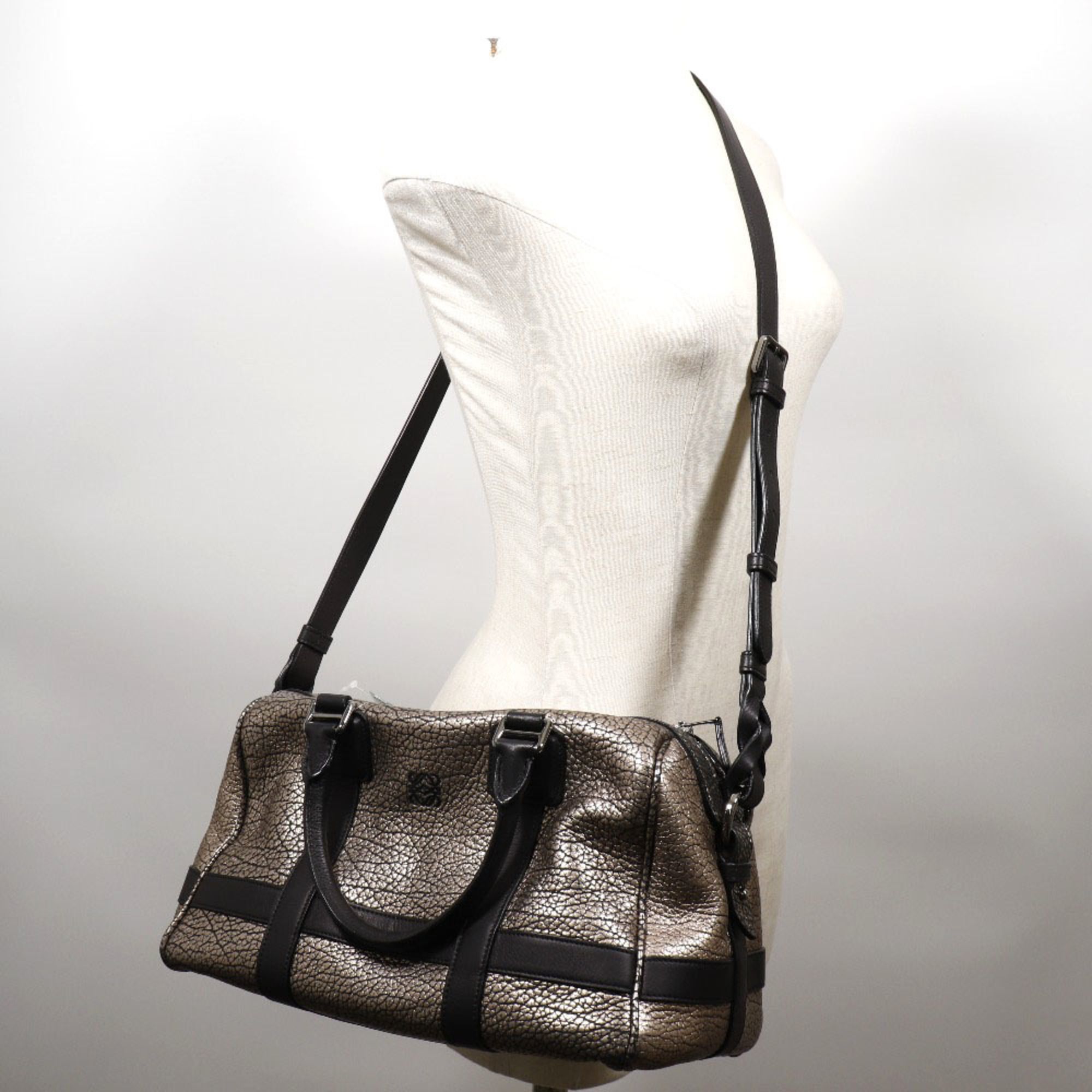 Leather Handbag (Pre-Owned) - Loewe - Modalova