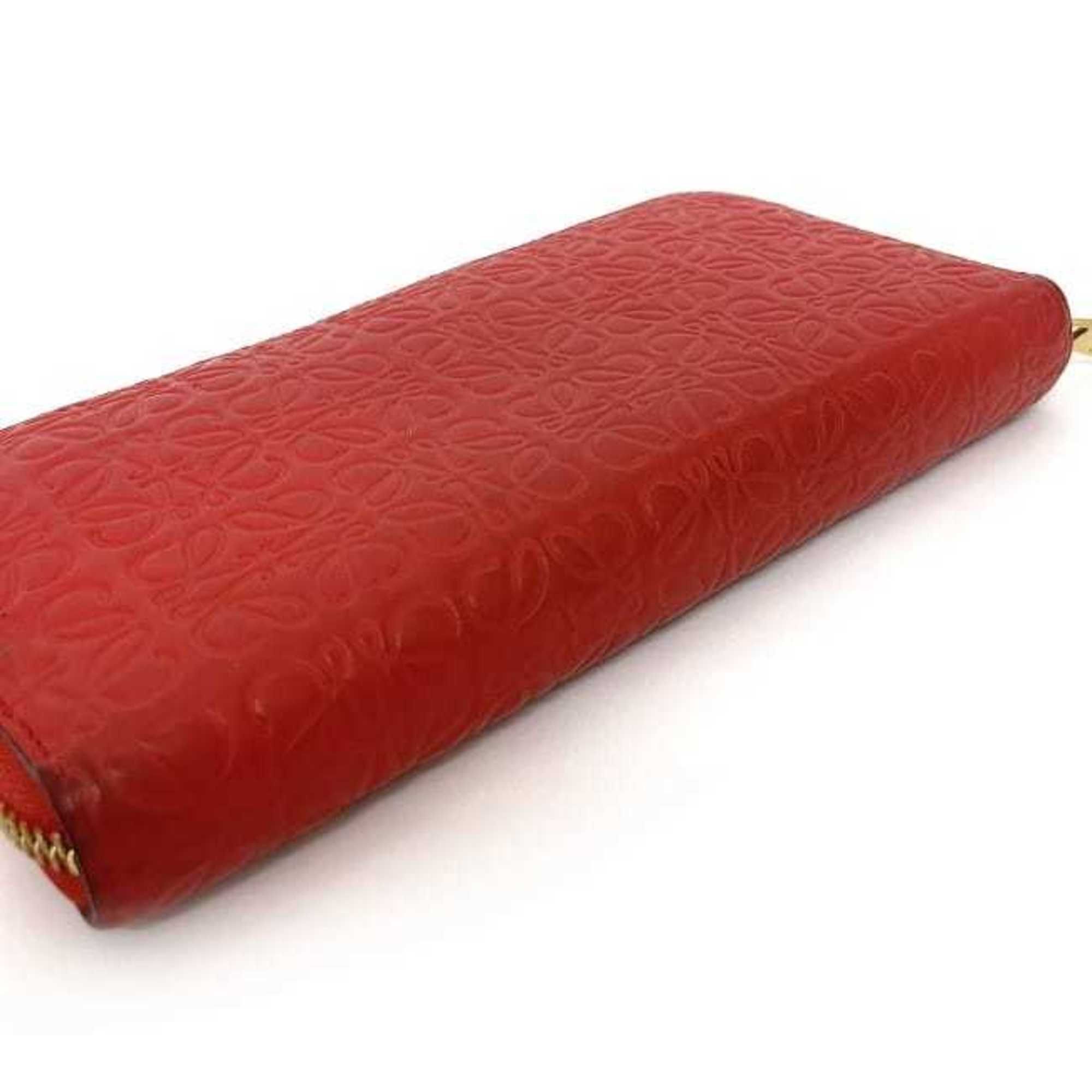 Repeat Leather Long Wallet (Bi-Fold) (Pre-Owned) - Loewe - Modalova