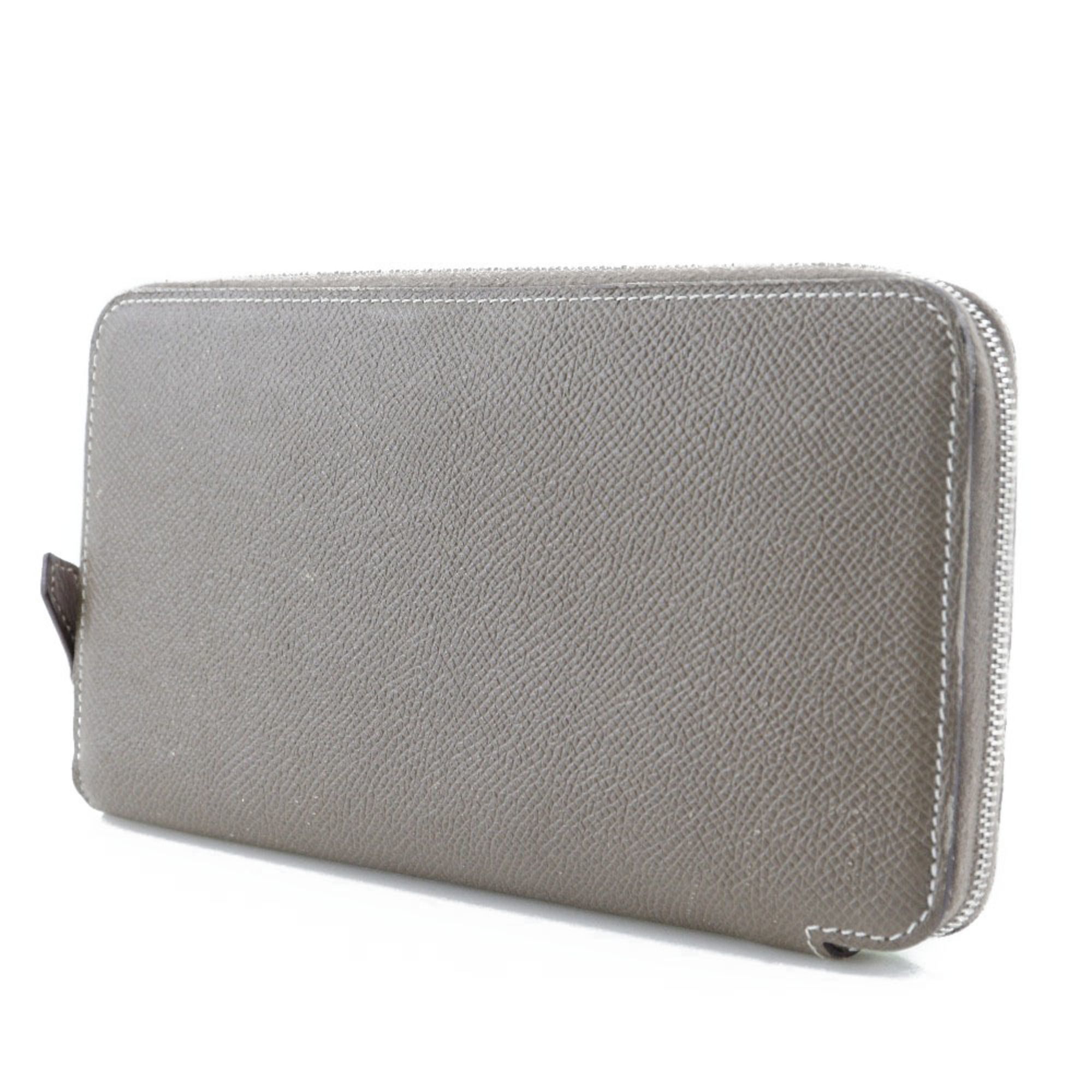 Epsom Leather Silk Long Bill Wallet (Bi-Fold) (Pre-Owned) - Hermes - Modalova