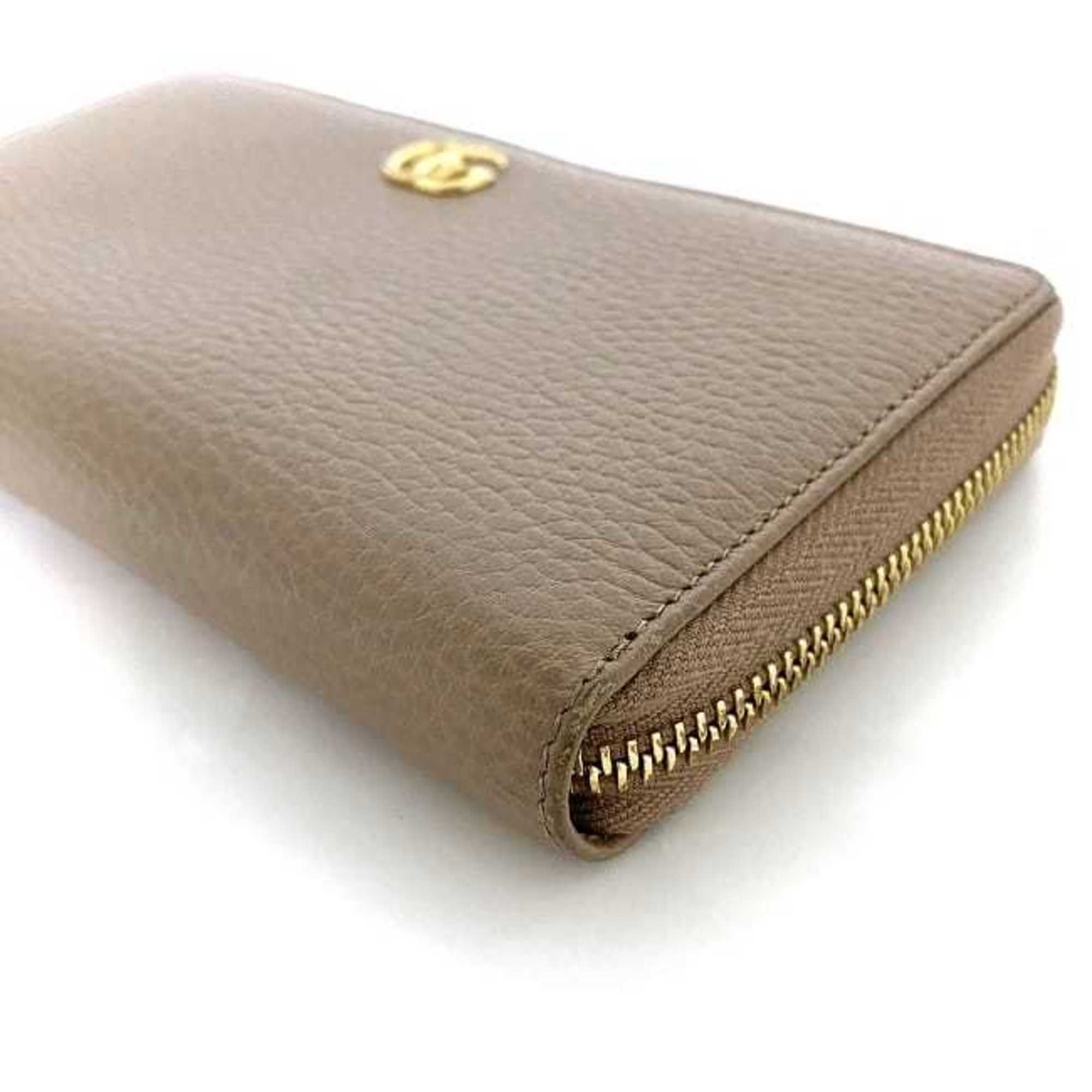 Leather Long Wallet (Bi-Fold) (Pre-Owned) - Gucci - Modalova