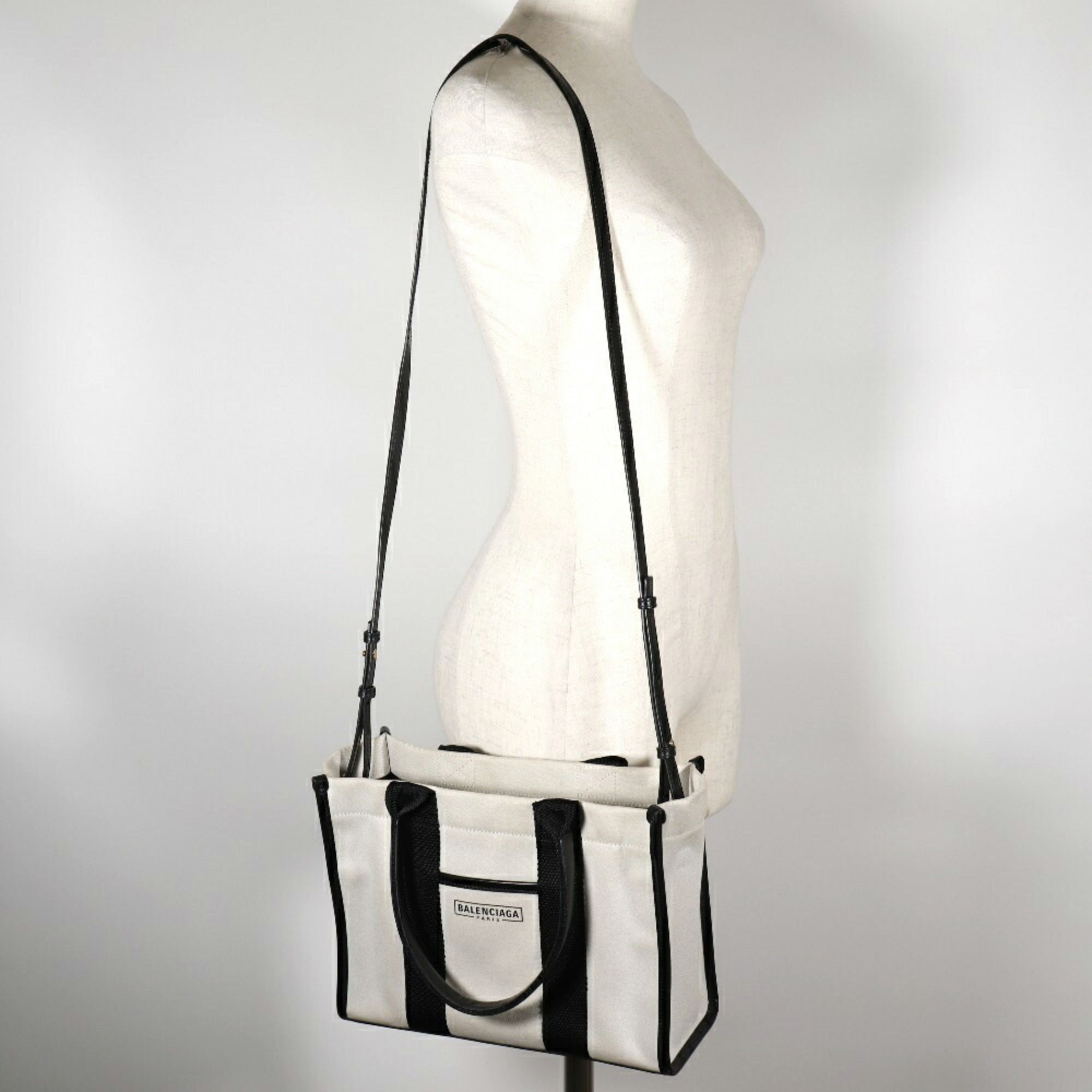 Canvas Pouch Tote Bag (Pre-Owned) - Balenciaga - Modalova