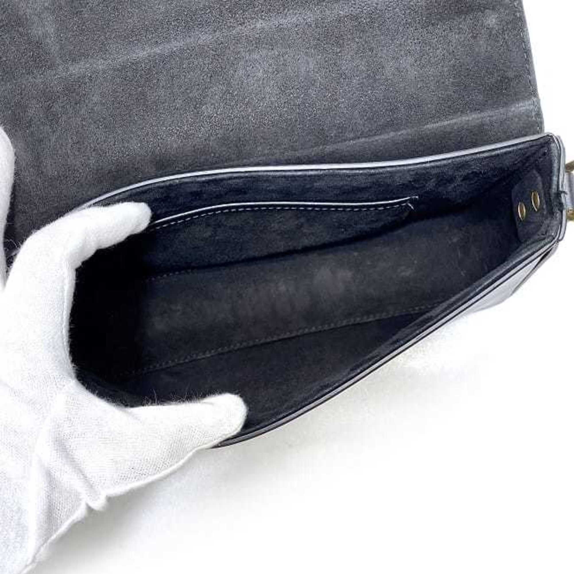 Leather Clutch Bag Handbag (Pre-Owned) - Christian Dior - Modalova
