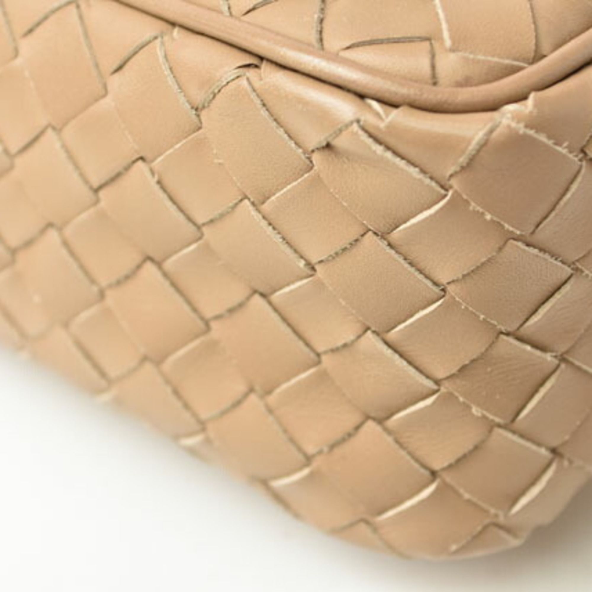 Leather Shoulder Bag (Pre-Owned) - Bottega Veneta - Modalova