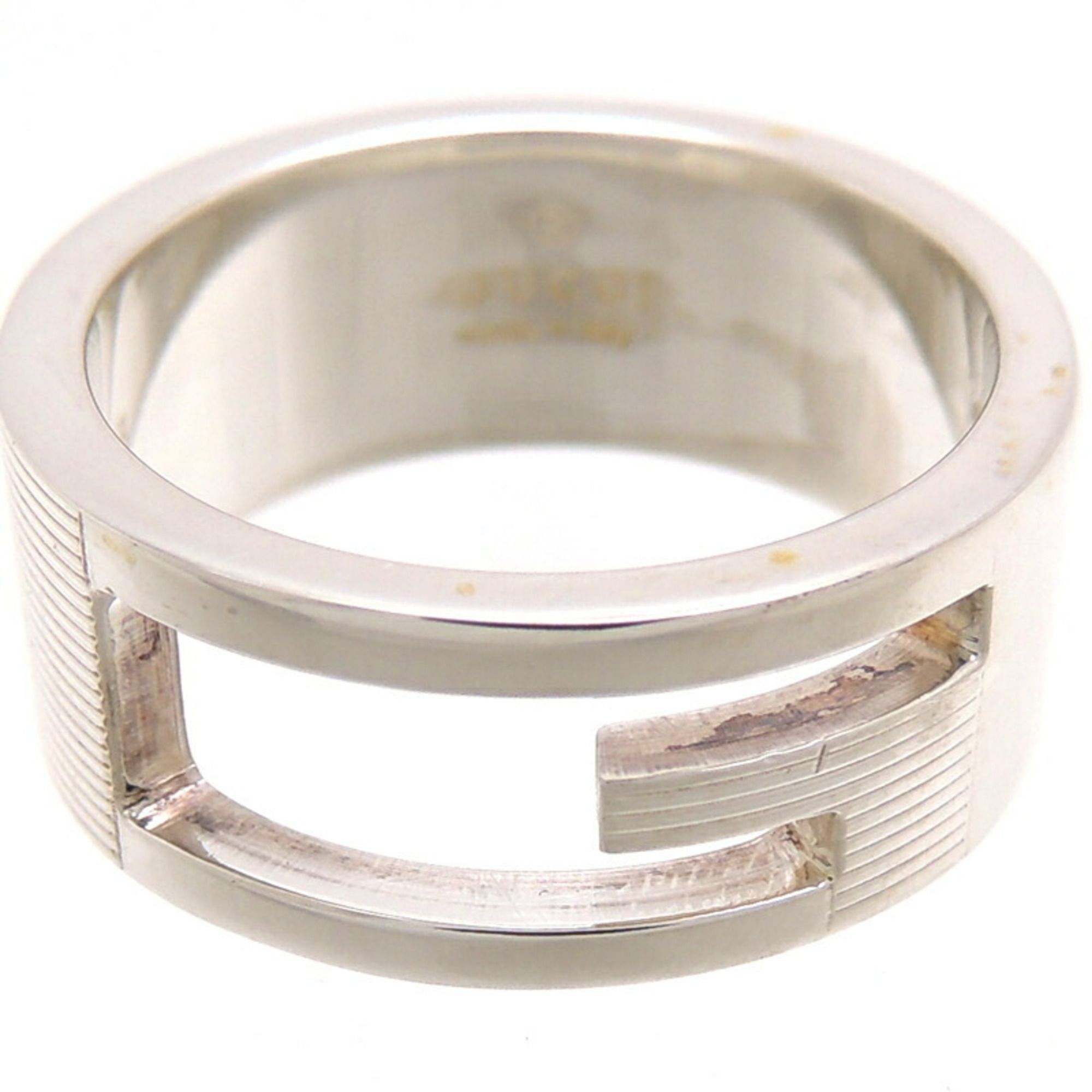 Silver 925 Band Ring (Pre-Owned) - Gucci - Modalova