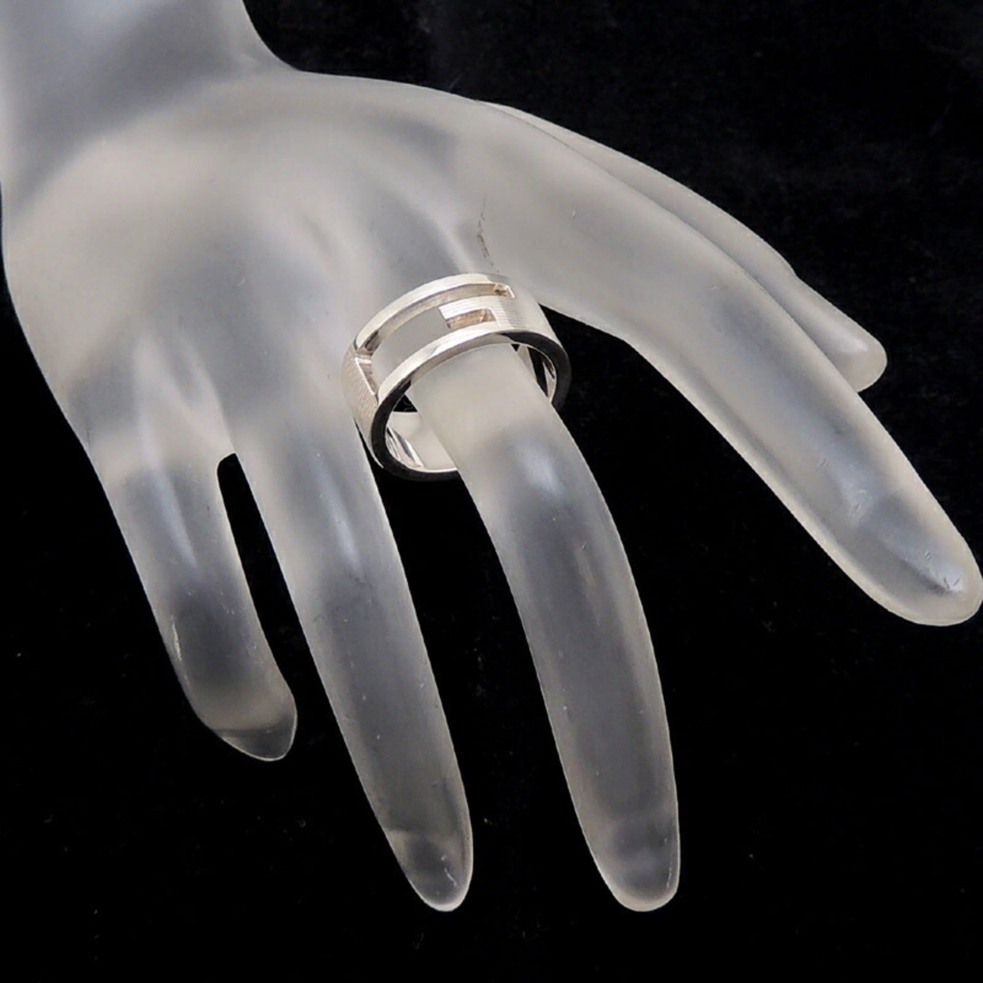 Silver 925 Band Ring (Pre-Owned) - Gucci - Modalova