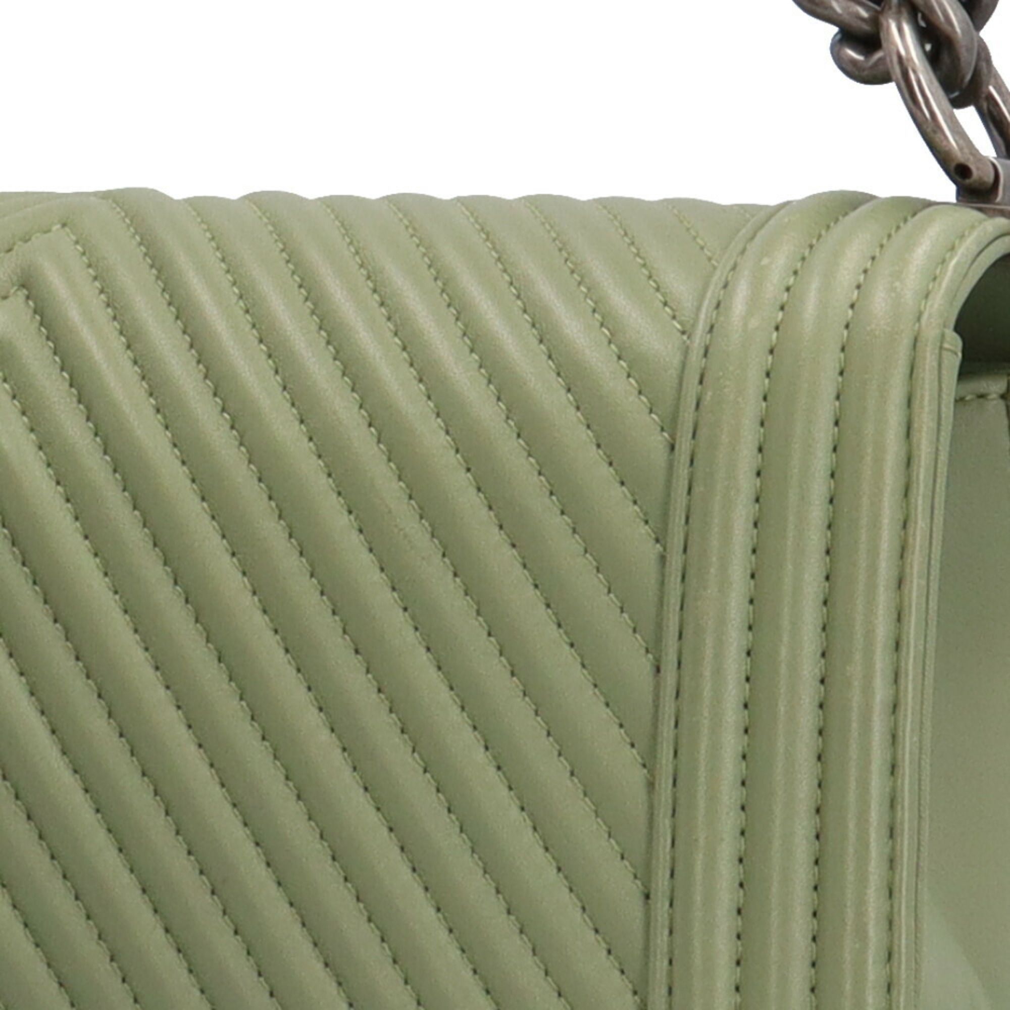Leather Shoulder Bag (Pre-Owned) - Chanel - Modalova