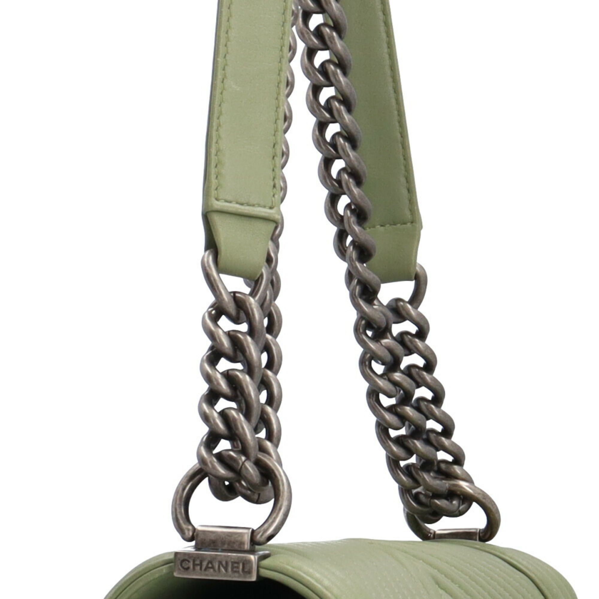 Leather Shoulder Bag (Pre-Owned) - Chanel - Modalova