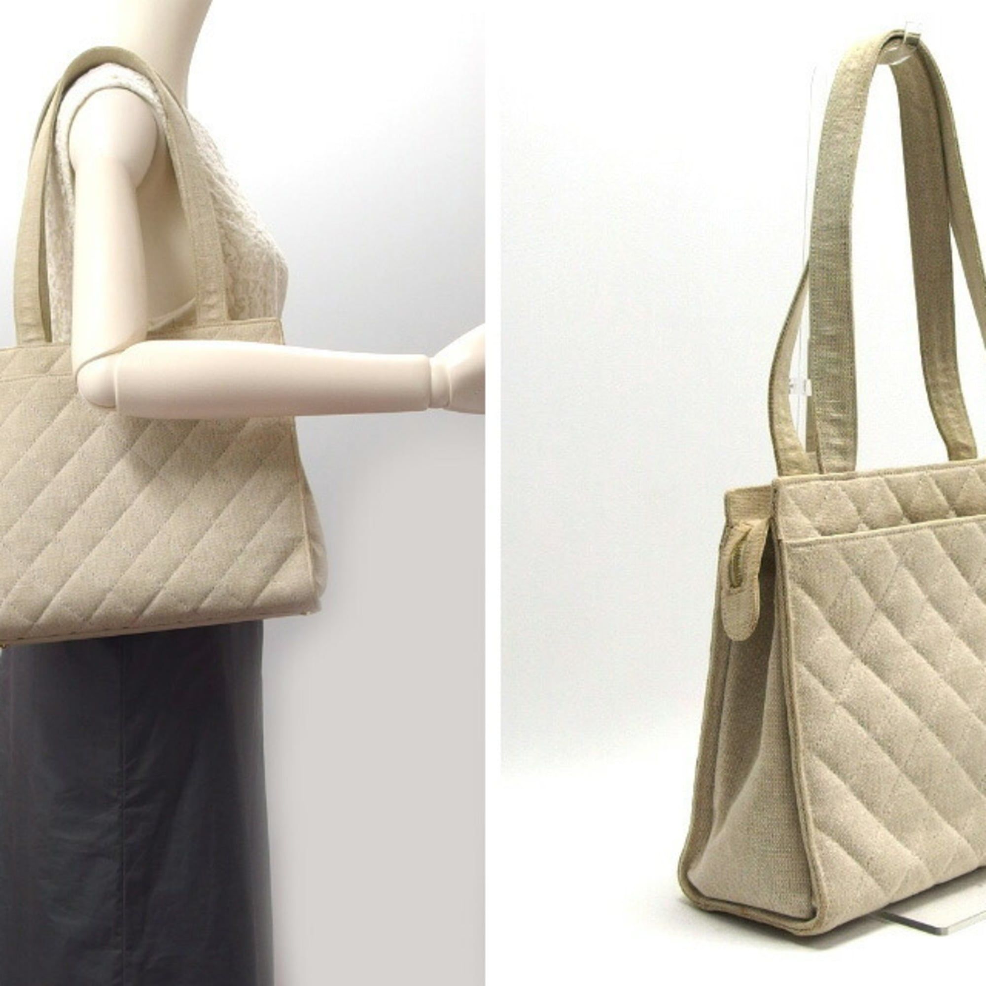 Canvas Shoulder Bag Tote Bag (Pre-Owned) - Chanel - Modalova