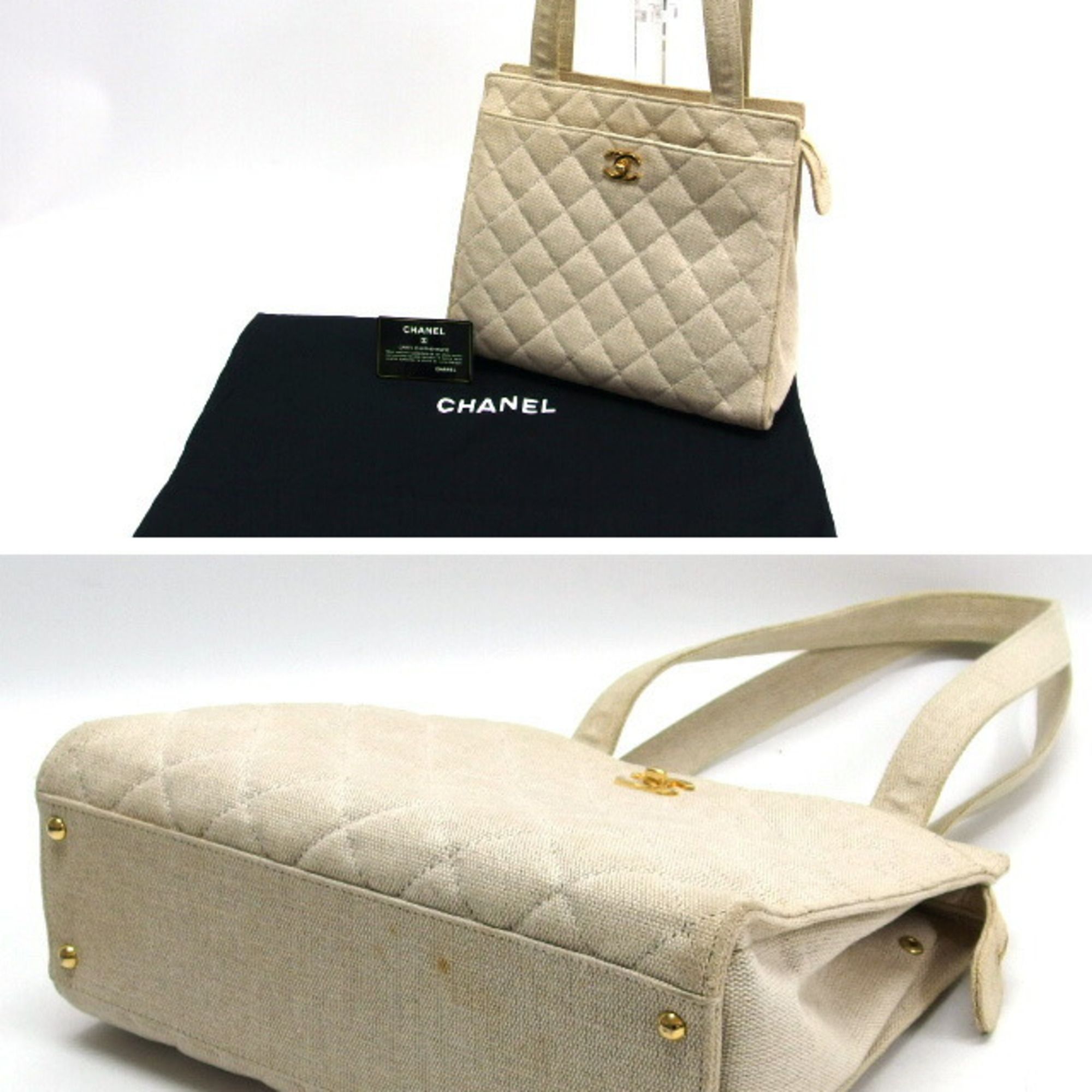 Canvas Shoulder Bag Tote Bag (Pre-Owned) - Chanel - Modalova