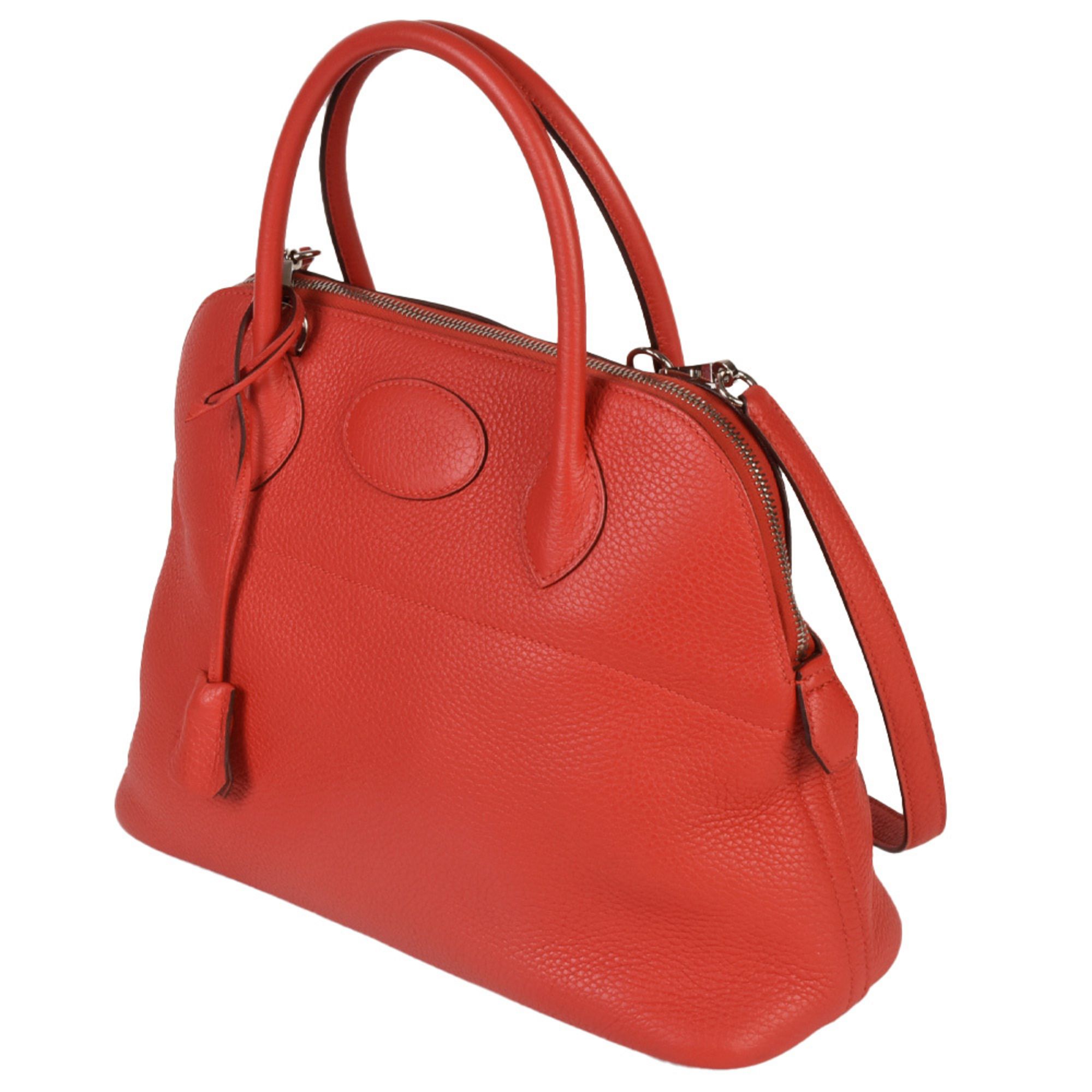 Bolide Taurillon Clemence Leather Handbag (Pre-Owned) - Hermes - Modalova
