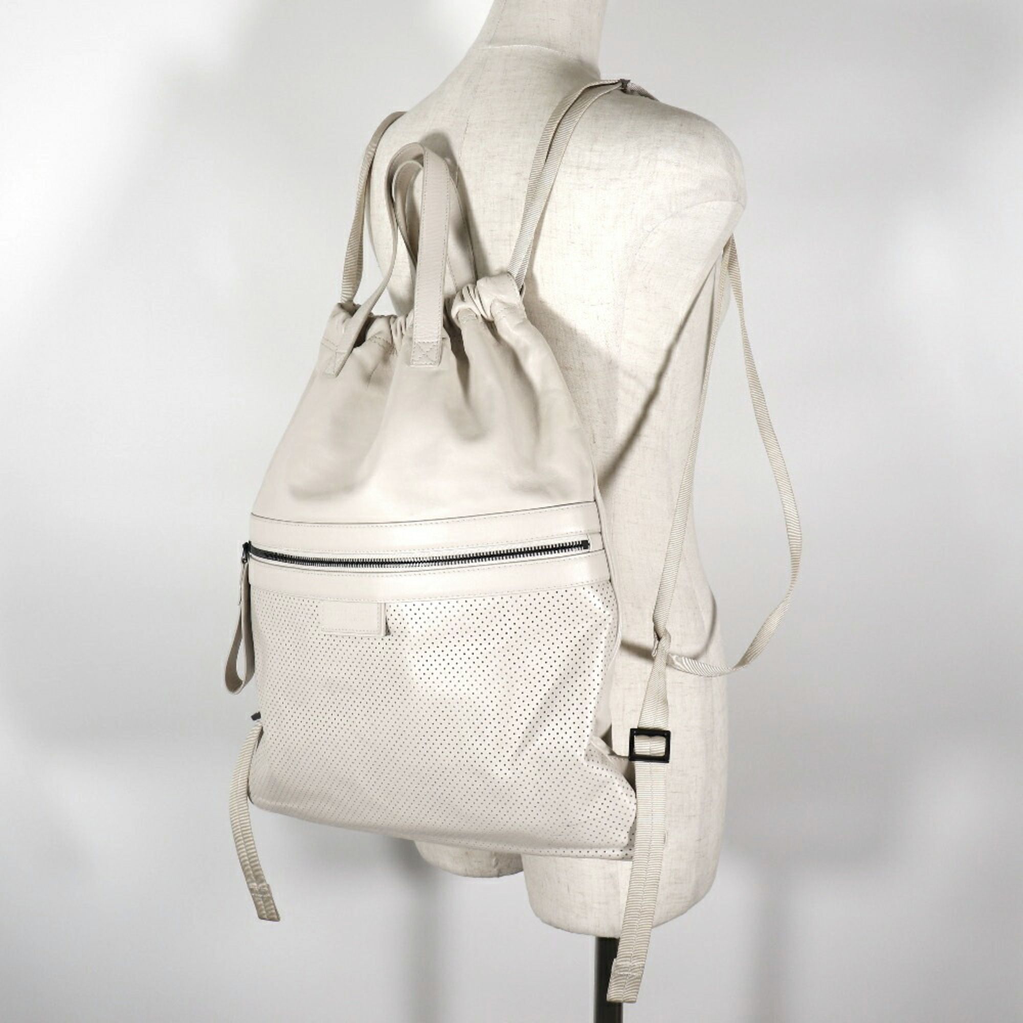 Leather Backpack (Pre-Owned) - Bottega Veneta - Modalova