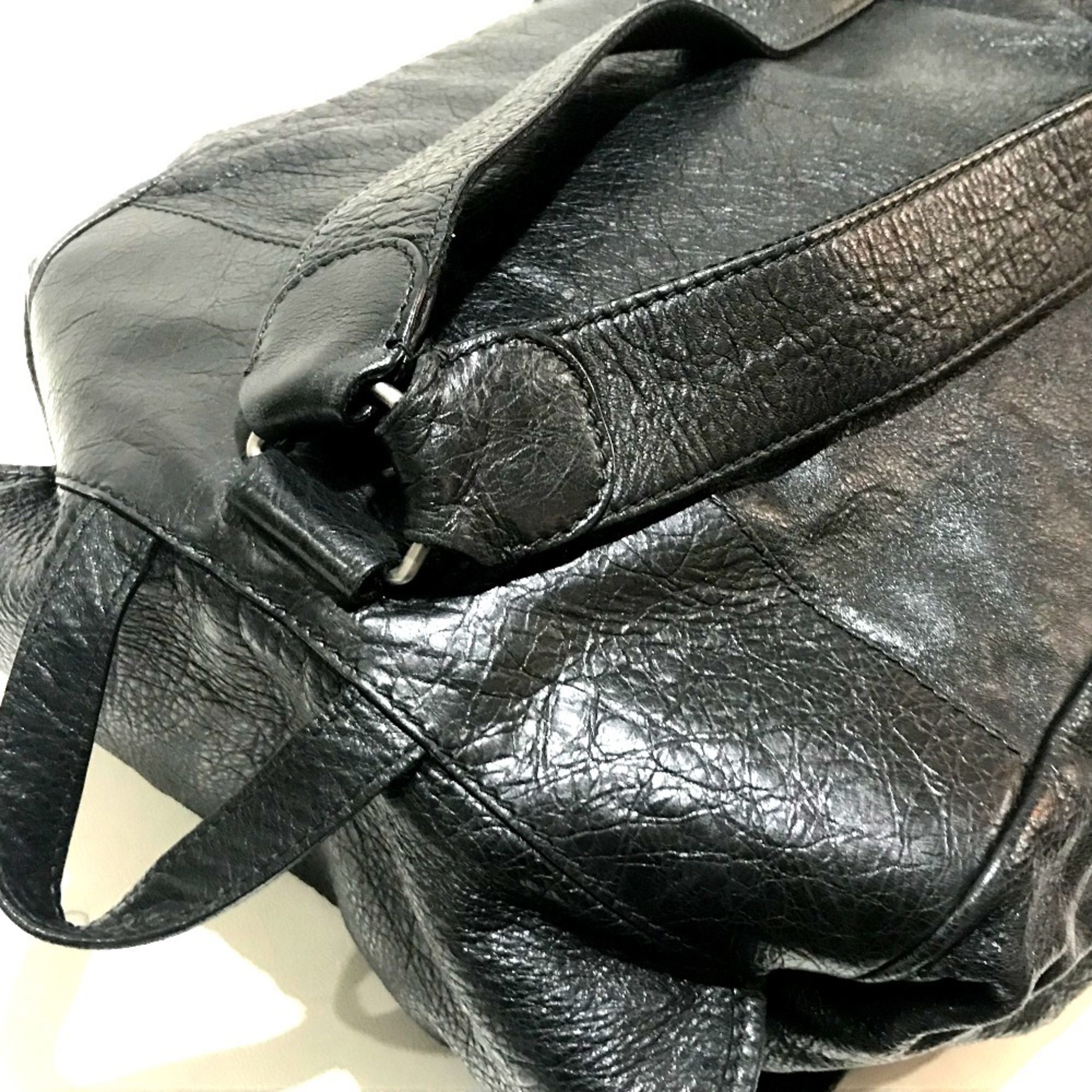 Leather Backpack (Pre-Owned) - Balenciaga - Modalova