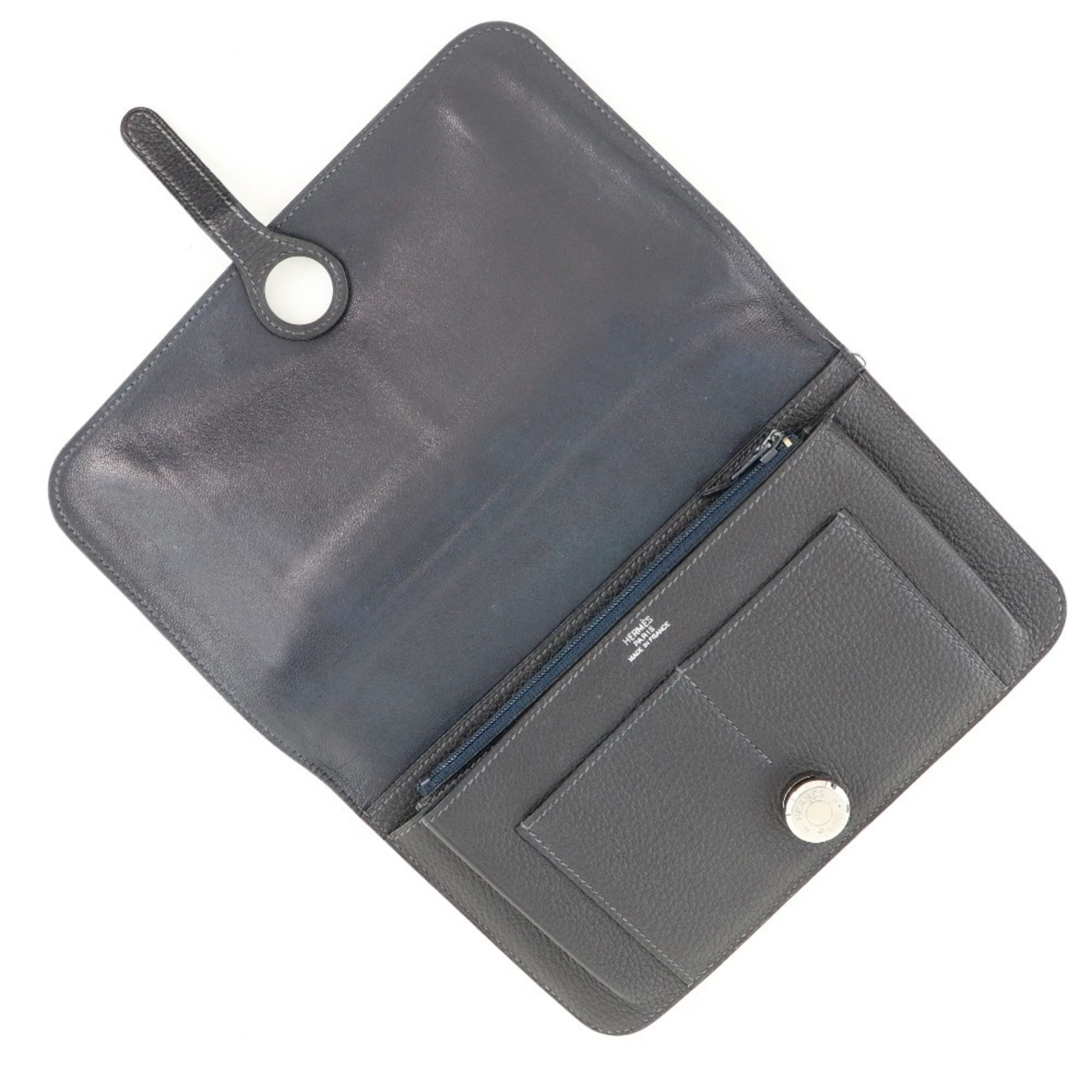 Dogon Togo Leather Long Bill Wallet (Bi-Fold) (Pre-Owned) - Hermes - Modalova