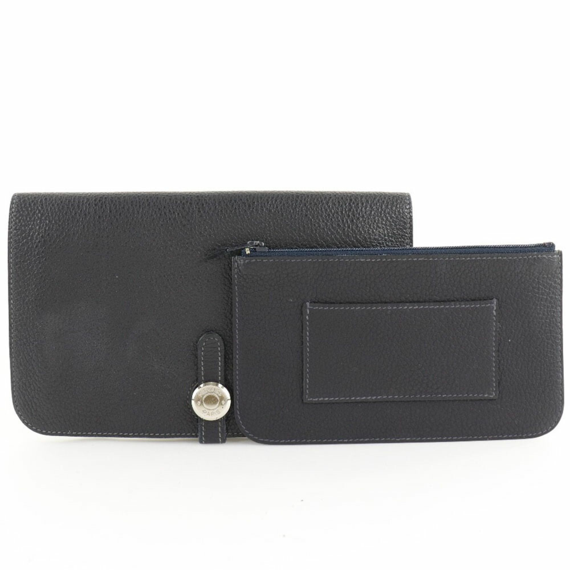Dogon Togo Leather Long Bill Wallet (Bi-Fold) (Pre-Owned) - Hermes - Modalova