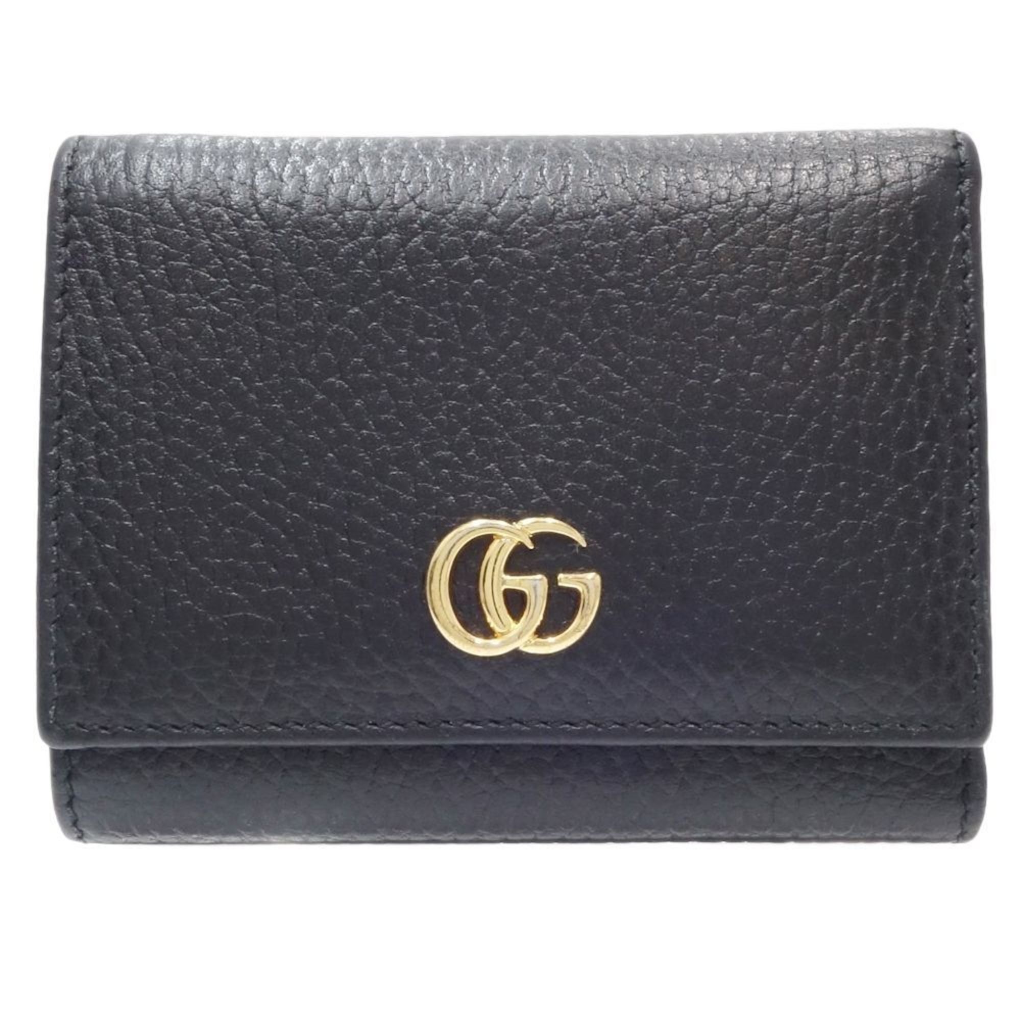 Leather Wallet (Tri-Fold) (Pre-Owned) - Gucci - Modalova