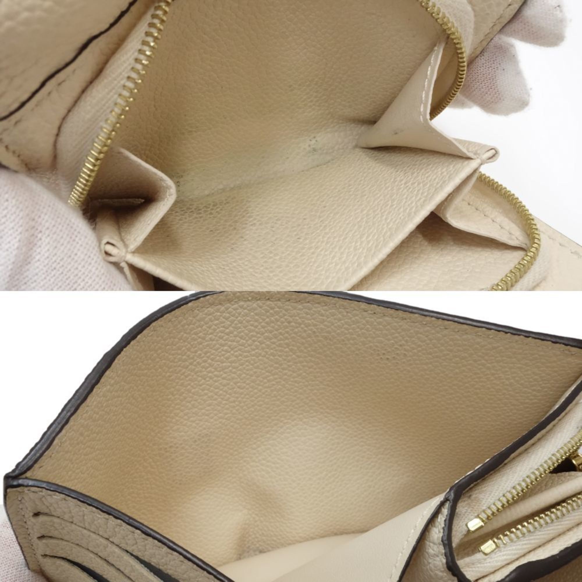 Monogram Empreinte Leather Wallet (Tri-Fold) (Pre-Owned) - Louis Vuitton - Modalova