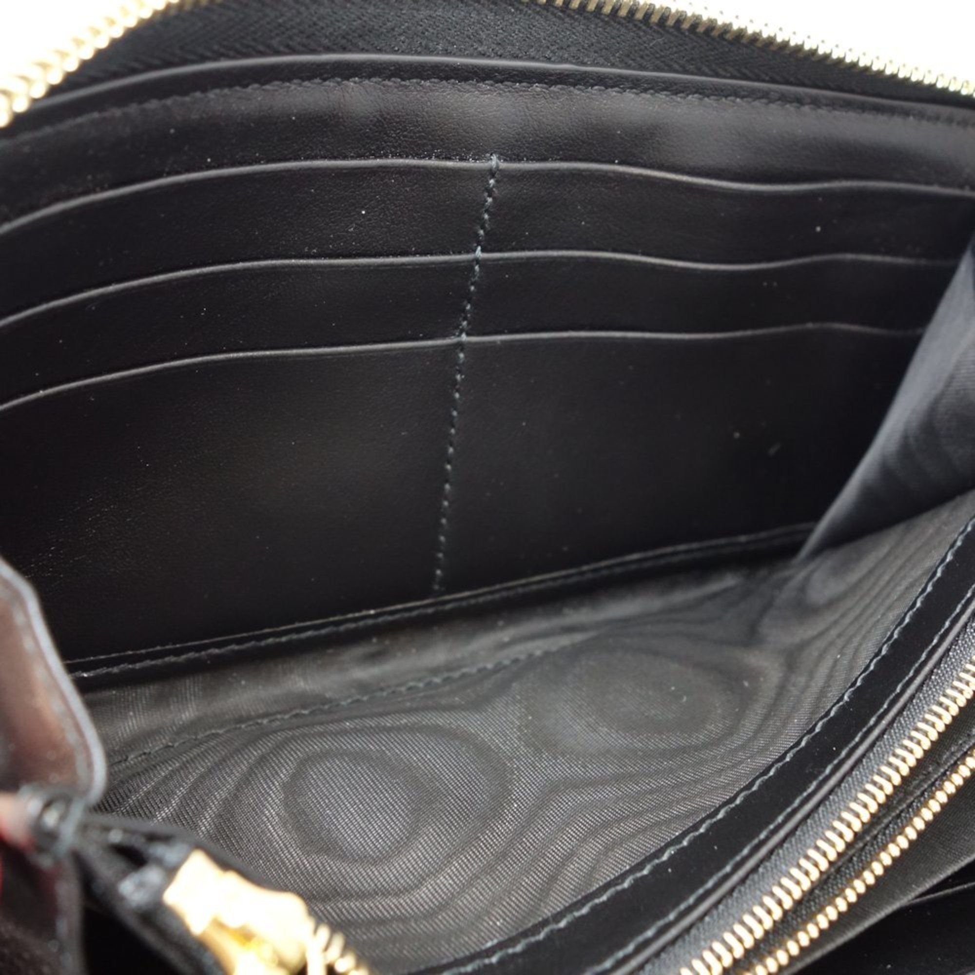 Leather Long Wallet (Bi-Fold) (Pre-Owned) - Gucci - Modalova