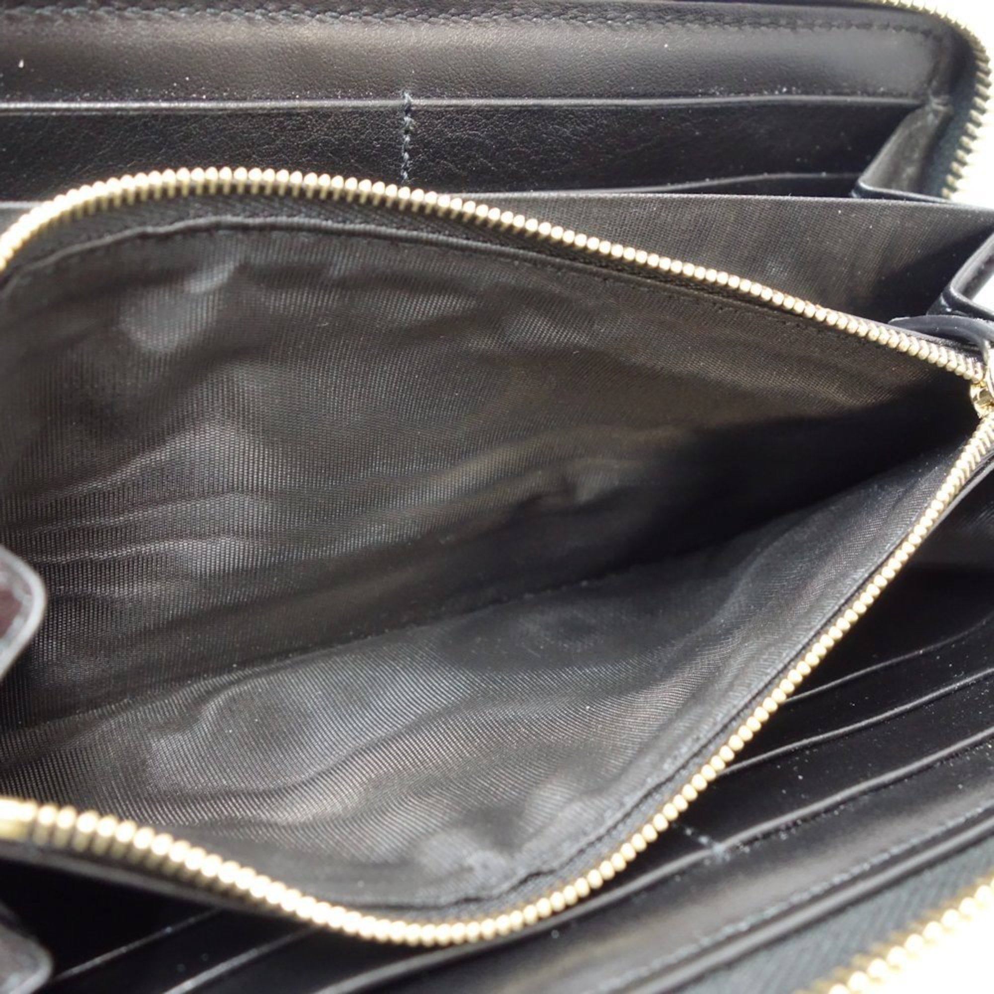Leather Long Wallet (Bi-Fold) (Pre-Owned) - Gucci - Modalova