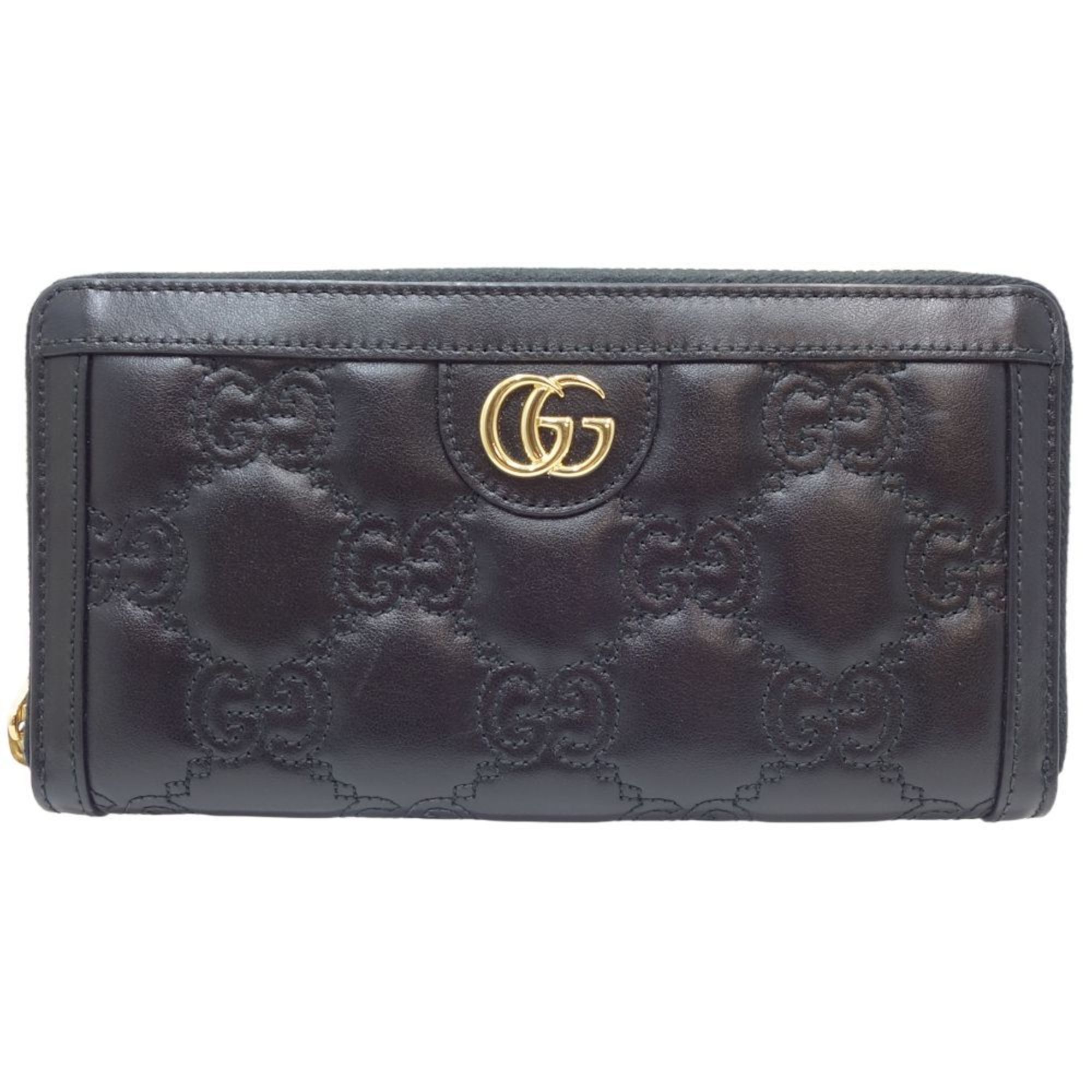 Leather Long Wallet (Bi-Fold) (Pre-Owned) - Gucci - Modalova