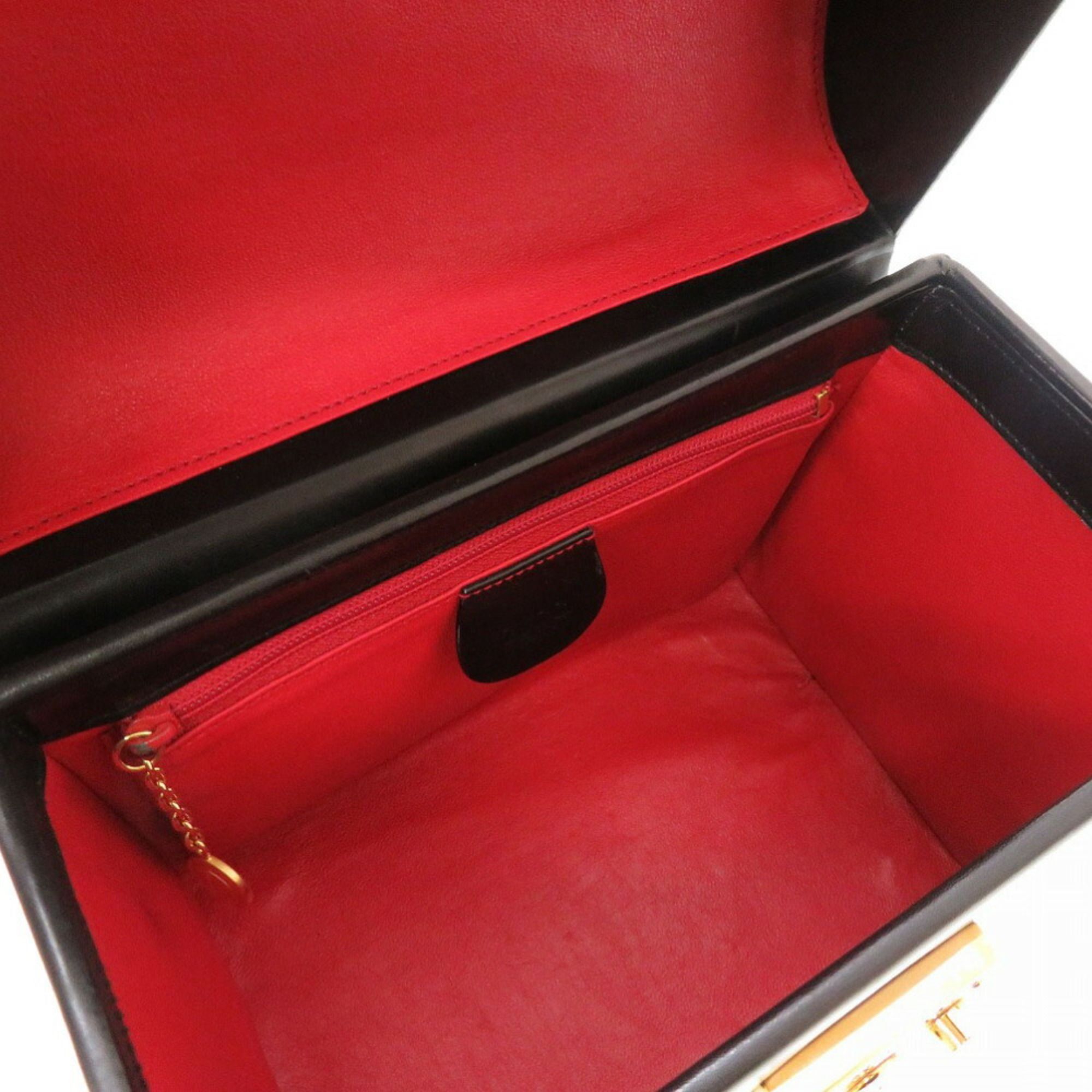 Leather Handbag Vanity Bag (Pre-Owned) - Gucci - Modalova