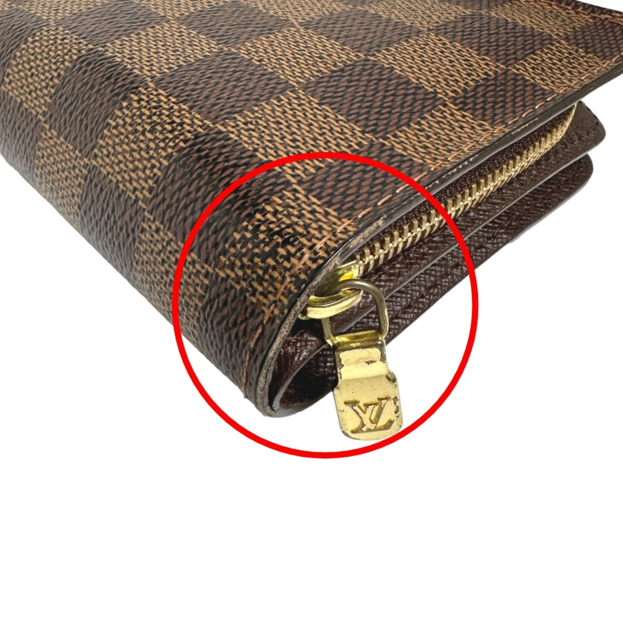Damier Damier Canvas Wallet (Bi-Fold) (Pre-Owned) - Louis Vuitton - Modalova