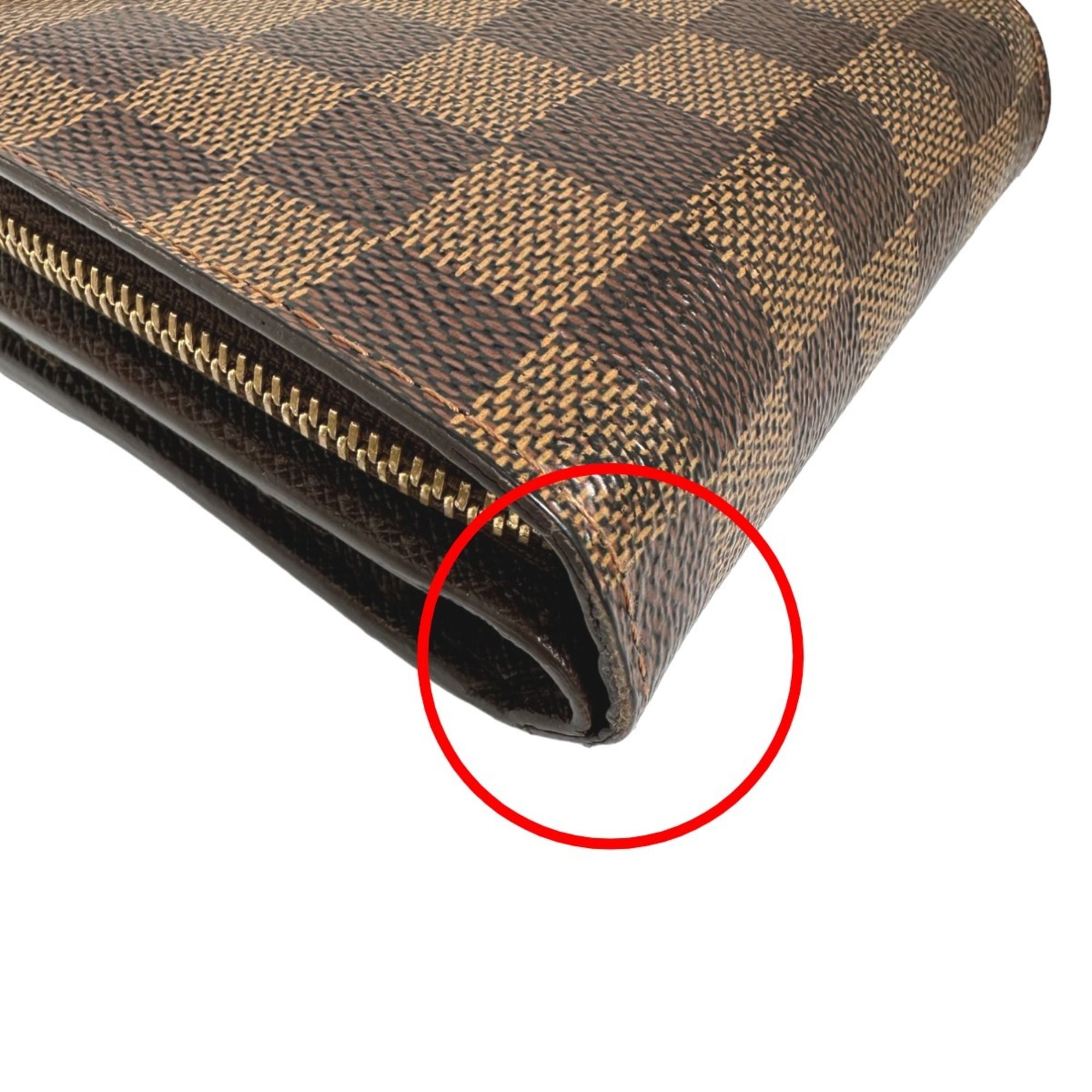 Damier Damier Canvas Wallet (Bi-Fold) (Pre-Owned) - Louis Vuitton - Modalova