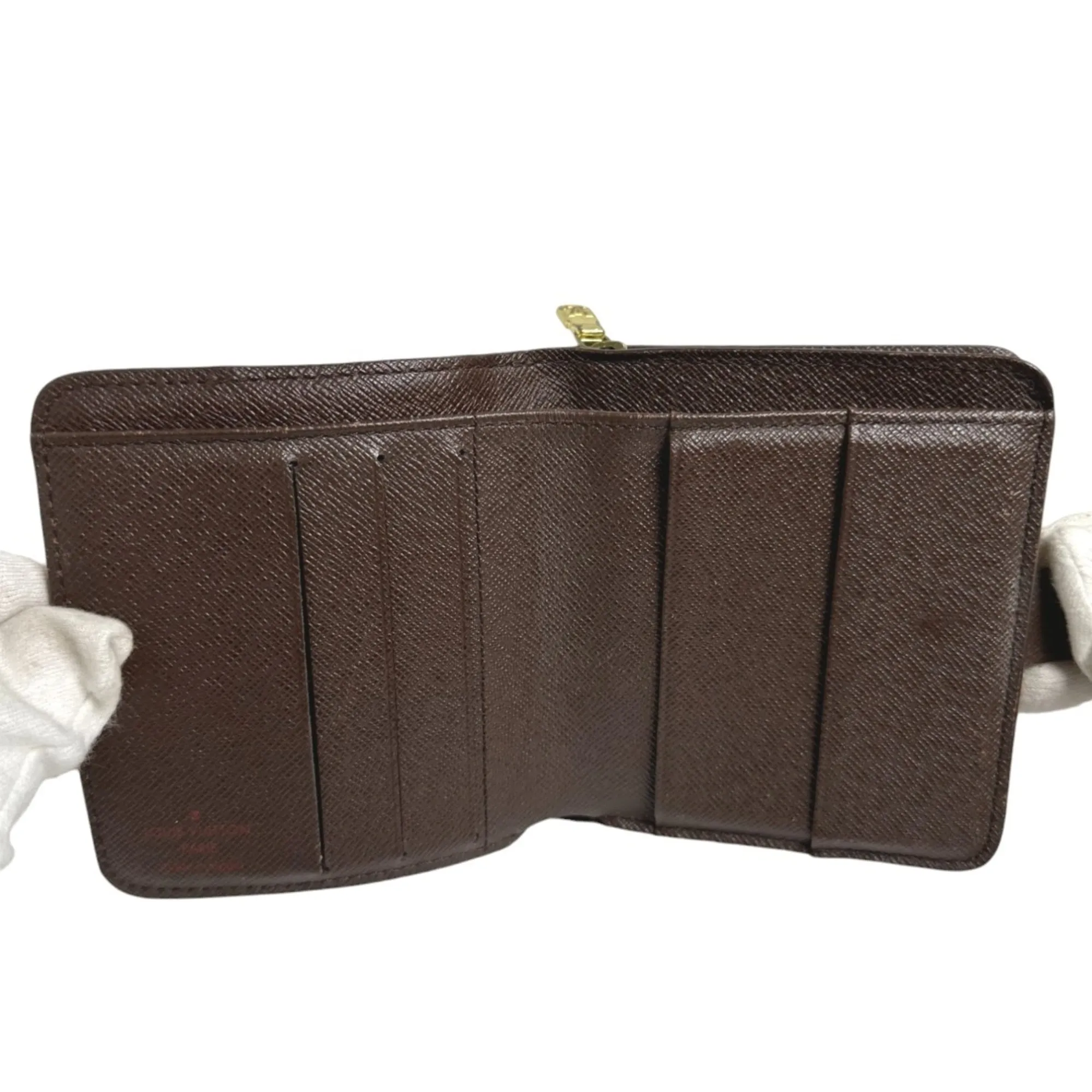 Damier Damier Canvas Wallet (Bi-Fold) (Pre-Owned) - Louis Vuitton - Modalova