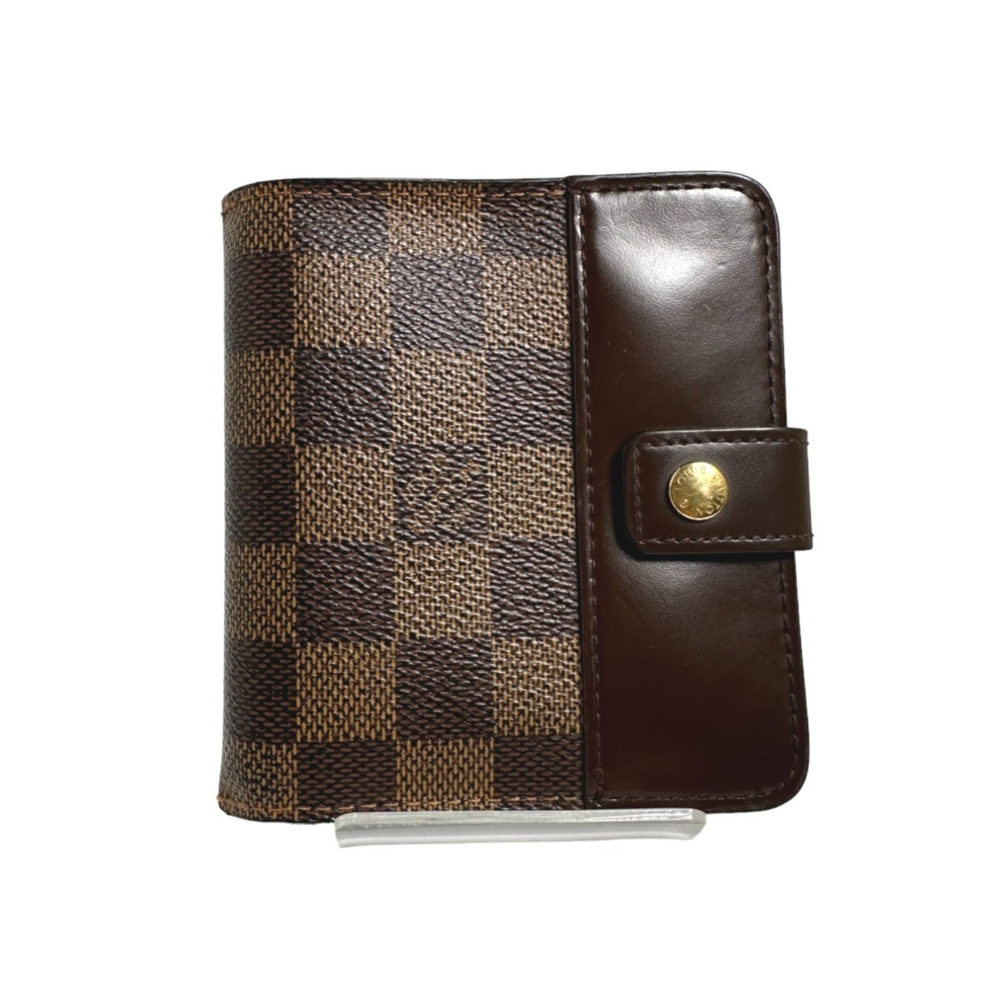 Damier Damier Canvas Wallet (Bi-Fold) (Pre-Owned) - Louis Vuitton - Modalova