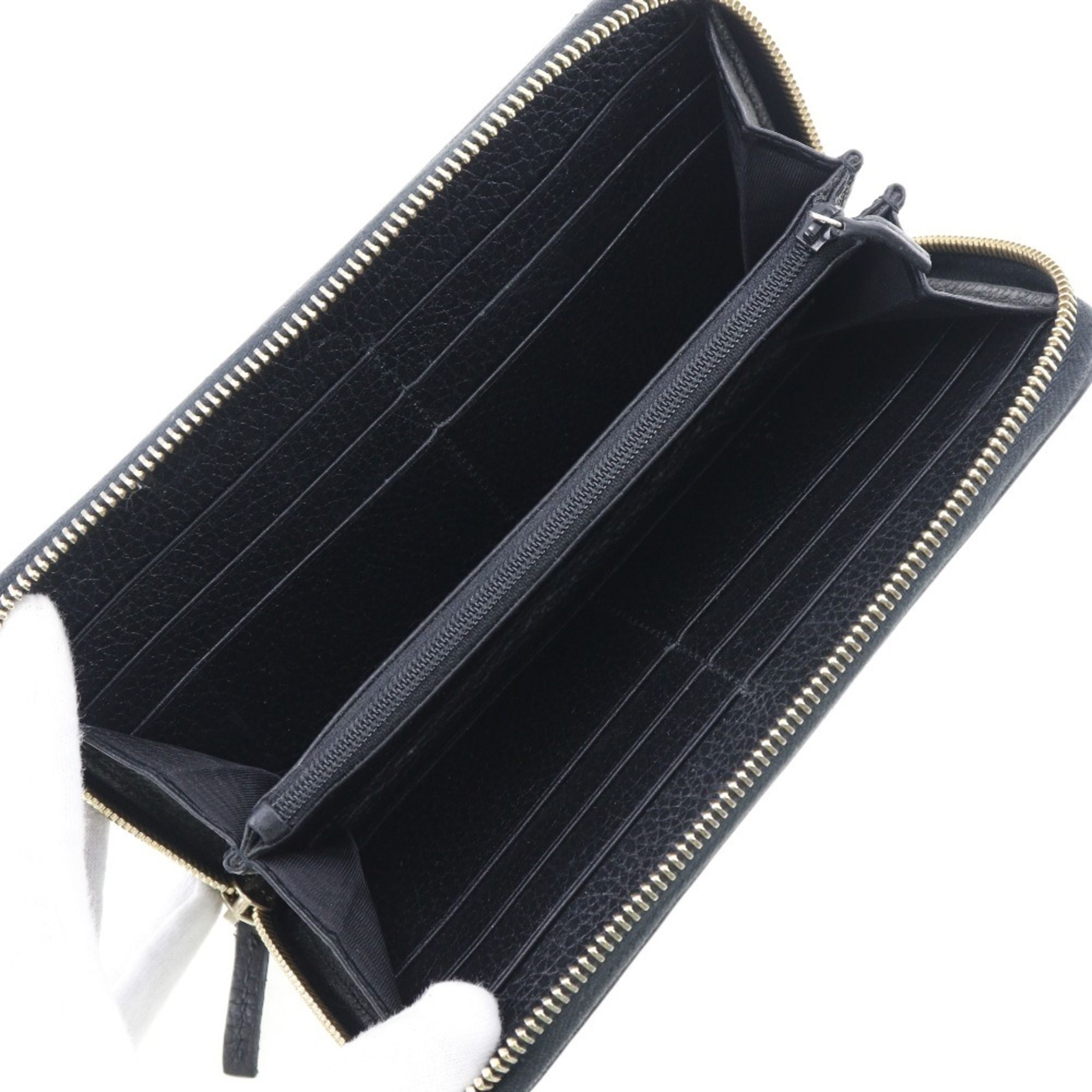 Leather Long Wallet (Bi-Fold) (Pre-Owned) - Gucci - Modalova
