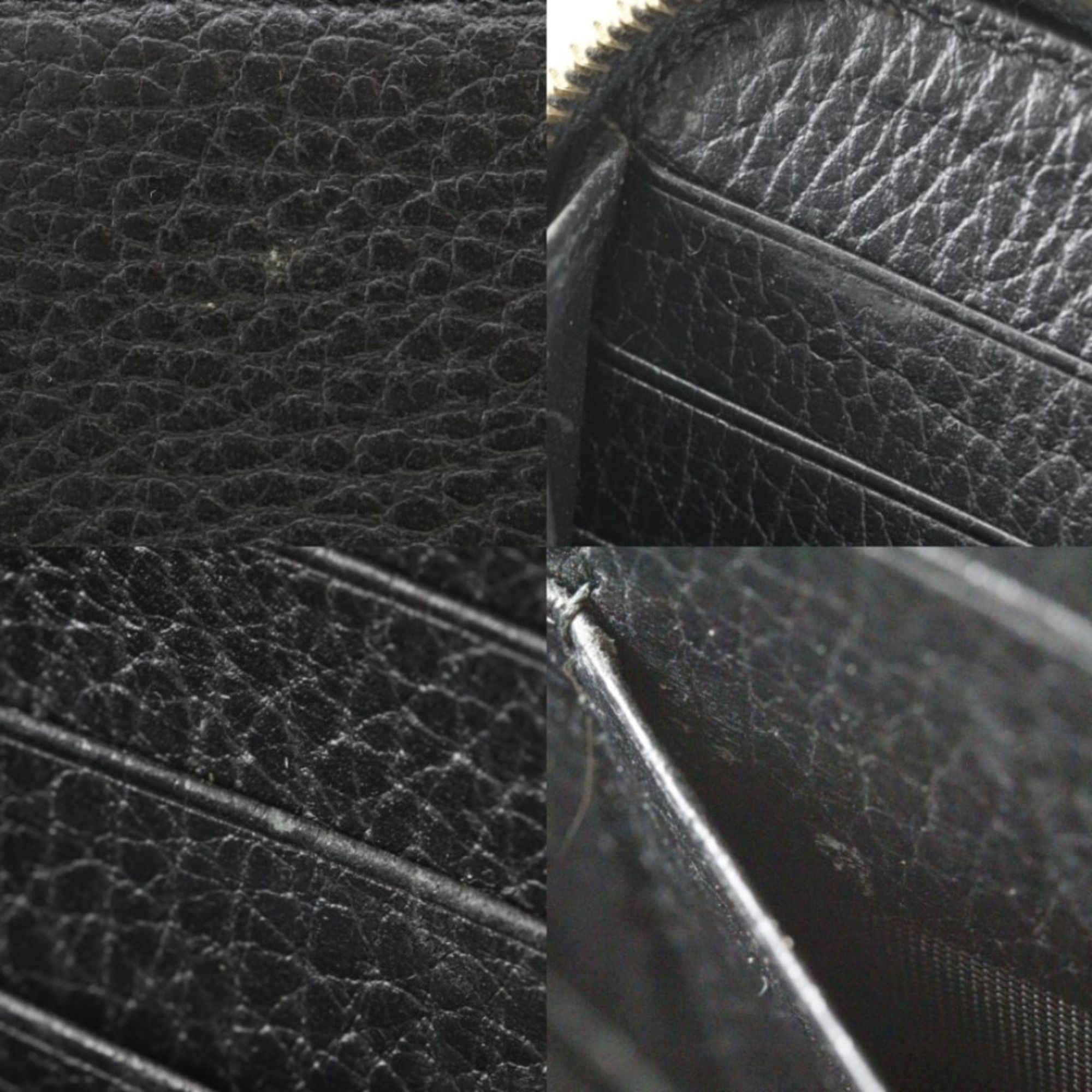 Leather Long Wallet (Bi-Fold) (Pre-Owned) - Gucci - Modalova