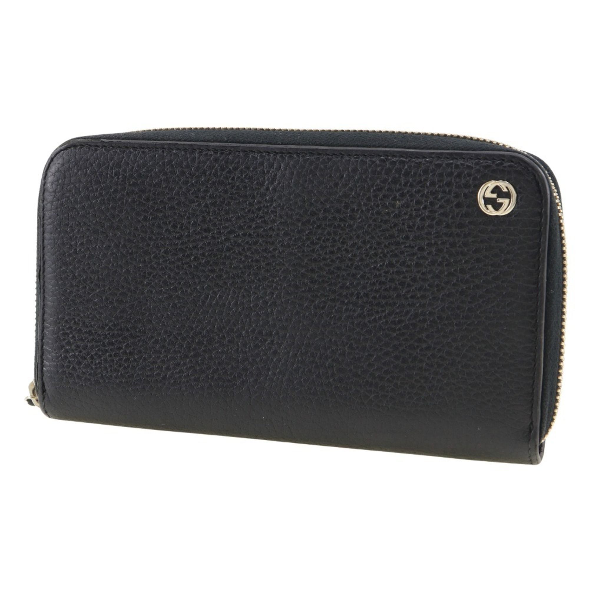 Leather Long Wallet (Bi-Fold) (Pre-Owned) - Gucci - Modalova