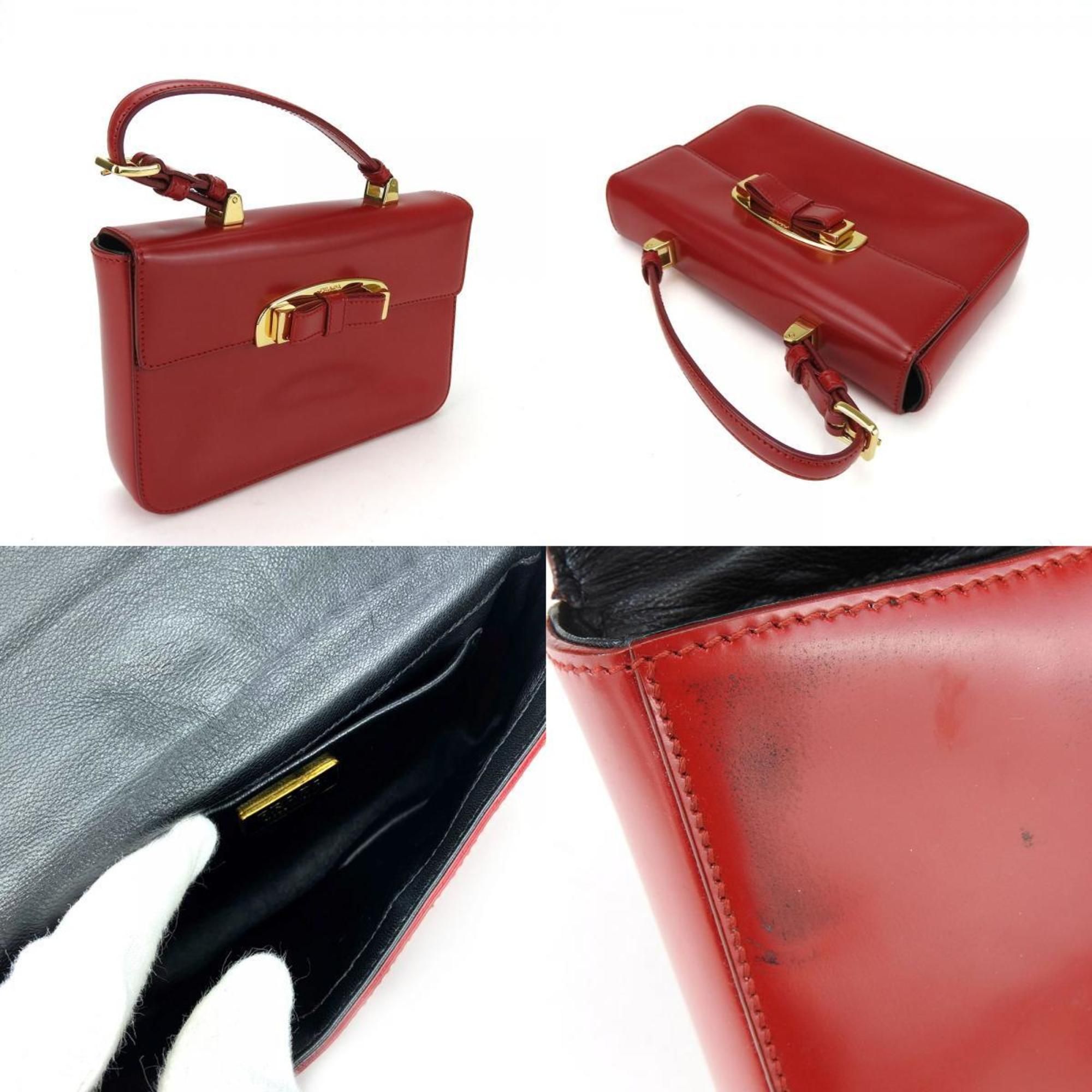 Leather Handbag (Pre-Owned) - Prada - Modalova