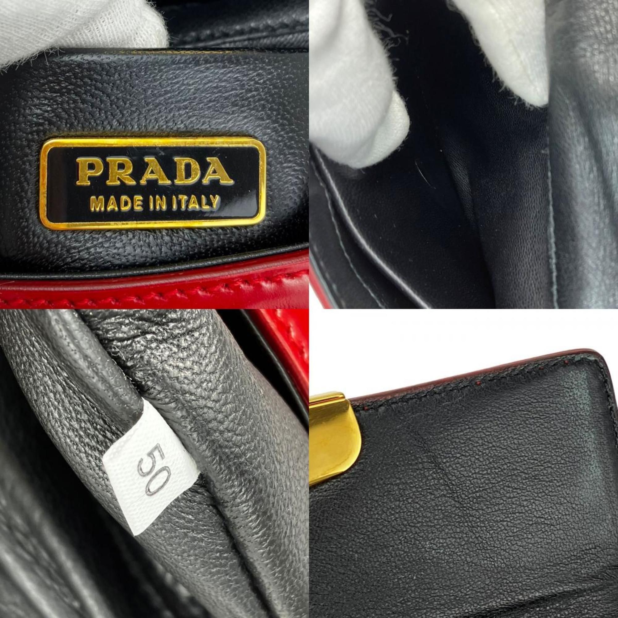 Leather Handbag (Pre-Owned) - Prada - Modalova