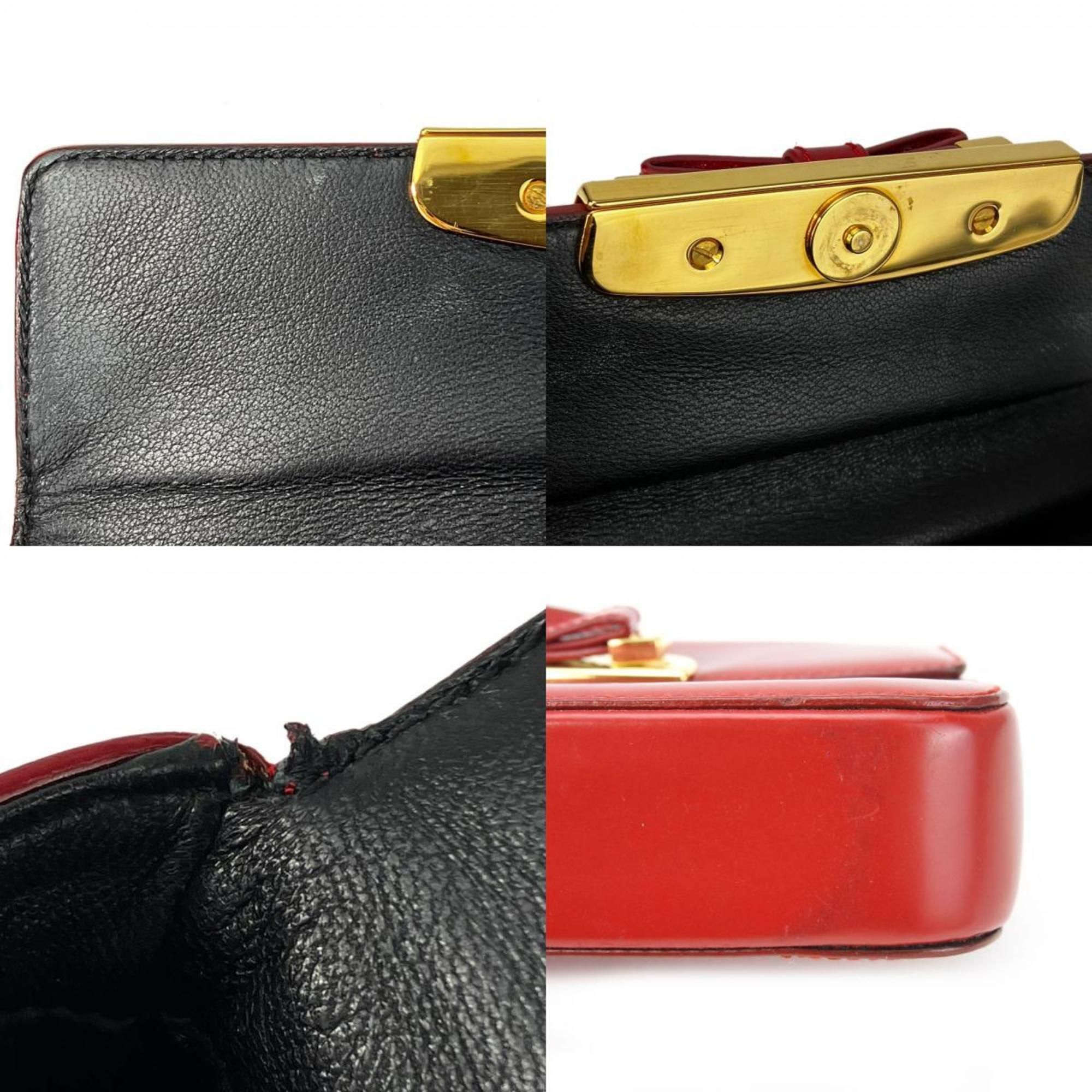 Leather Handbag (Pre-Owned) - Prada - Modalova