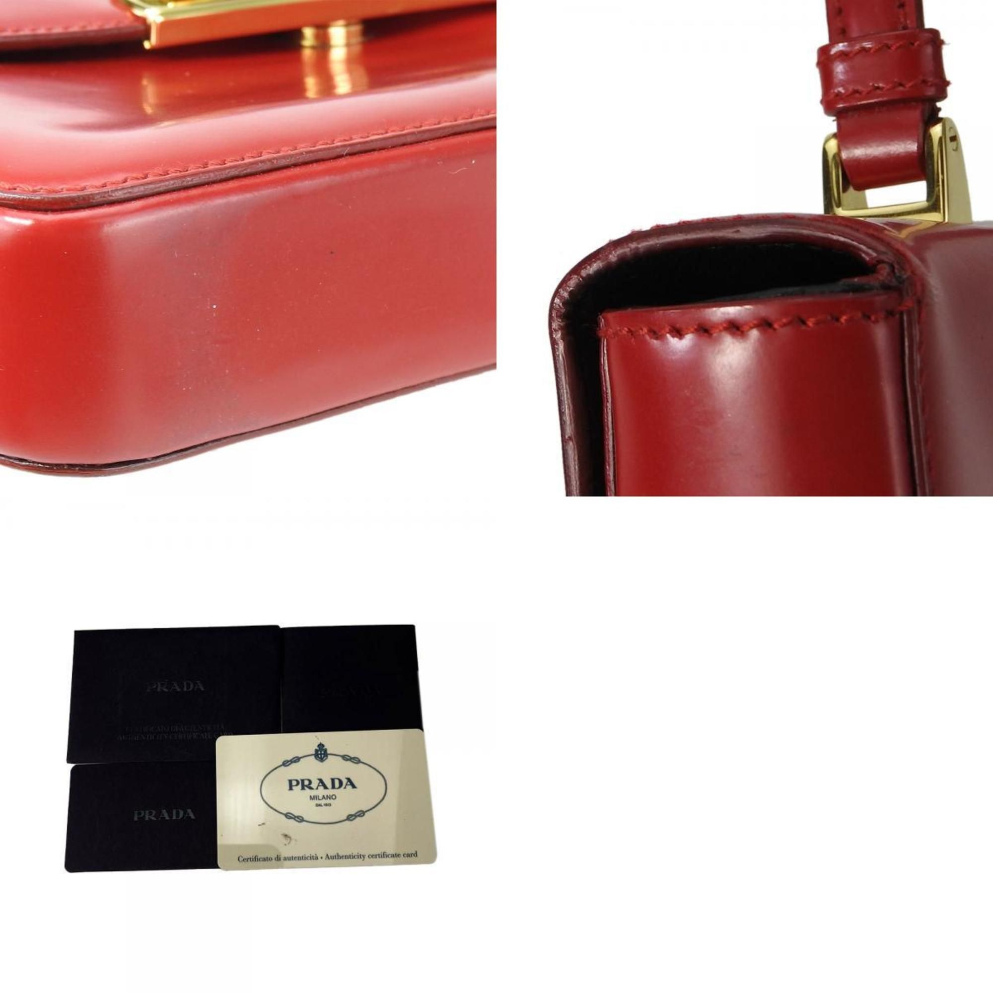 Leather Handbag (Pre-Owned) - Prada - Modalova