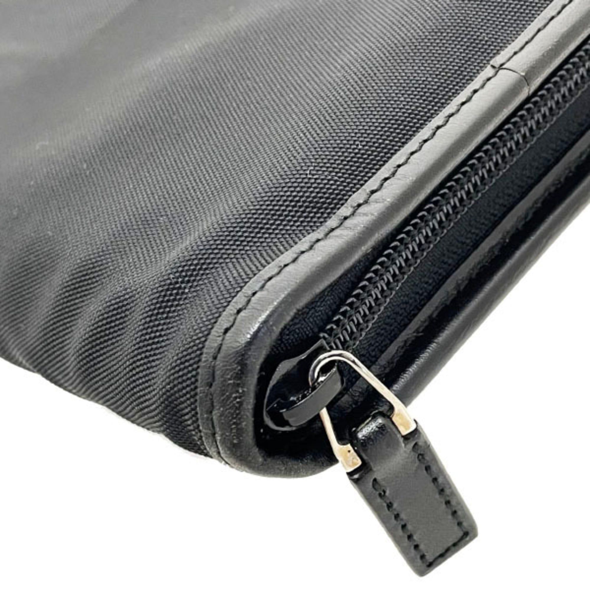 Nylon Leather Pouch (Pre-Owned) - Gucci - Modalova