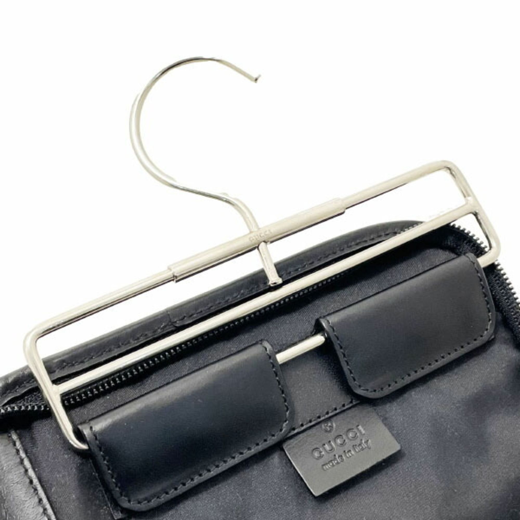 Nylon Leather Pouch (Pre-Owned) - Gucci - Modalova