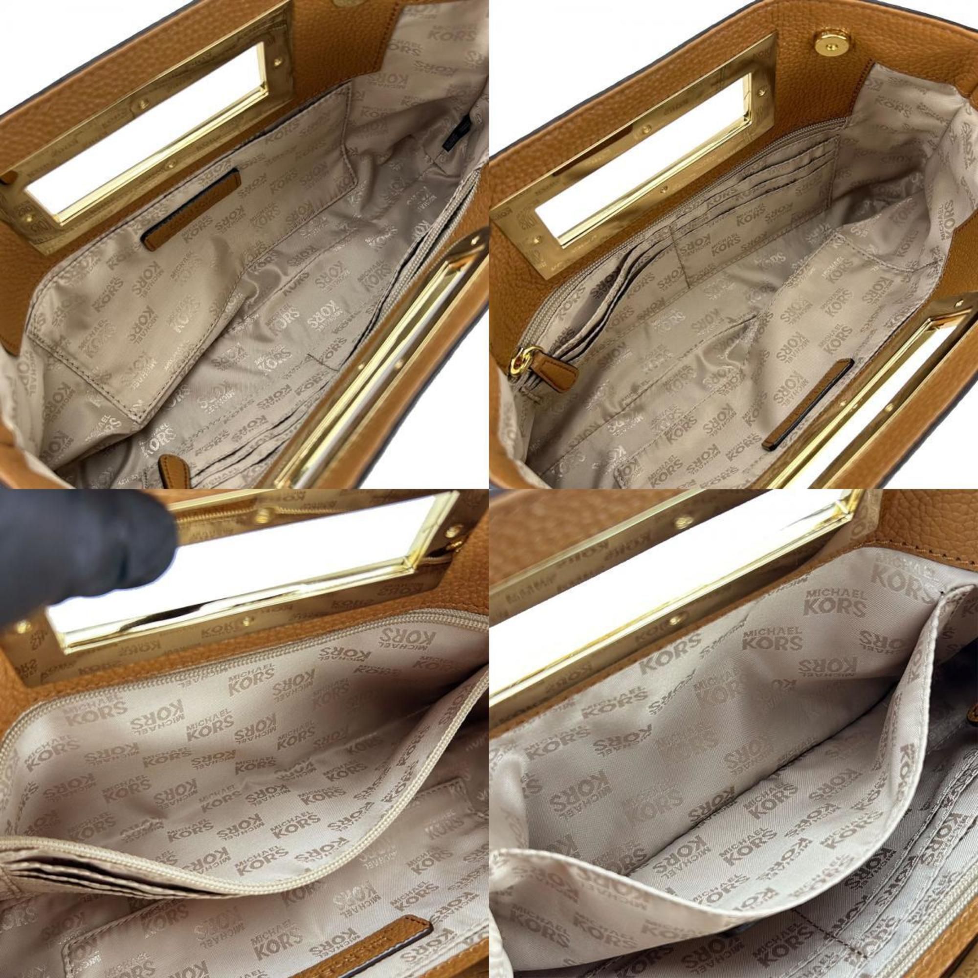 Leather Clutch Bag Handbag (Pre-Owned) - Michael Kors - Modalova